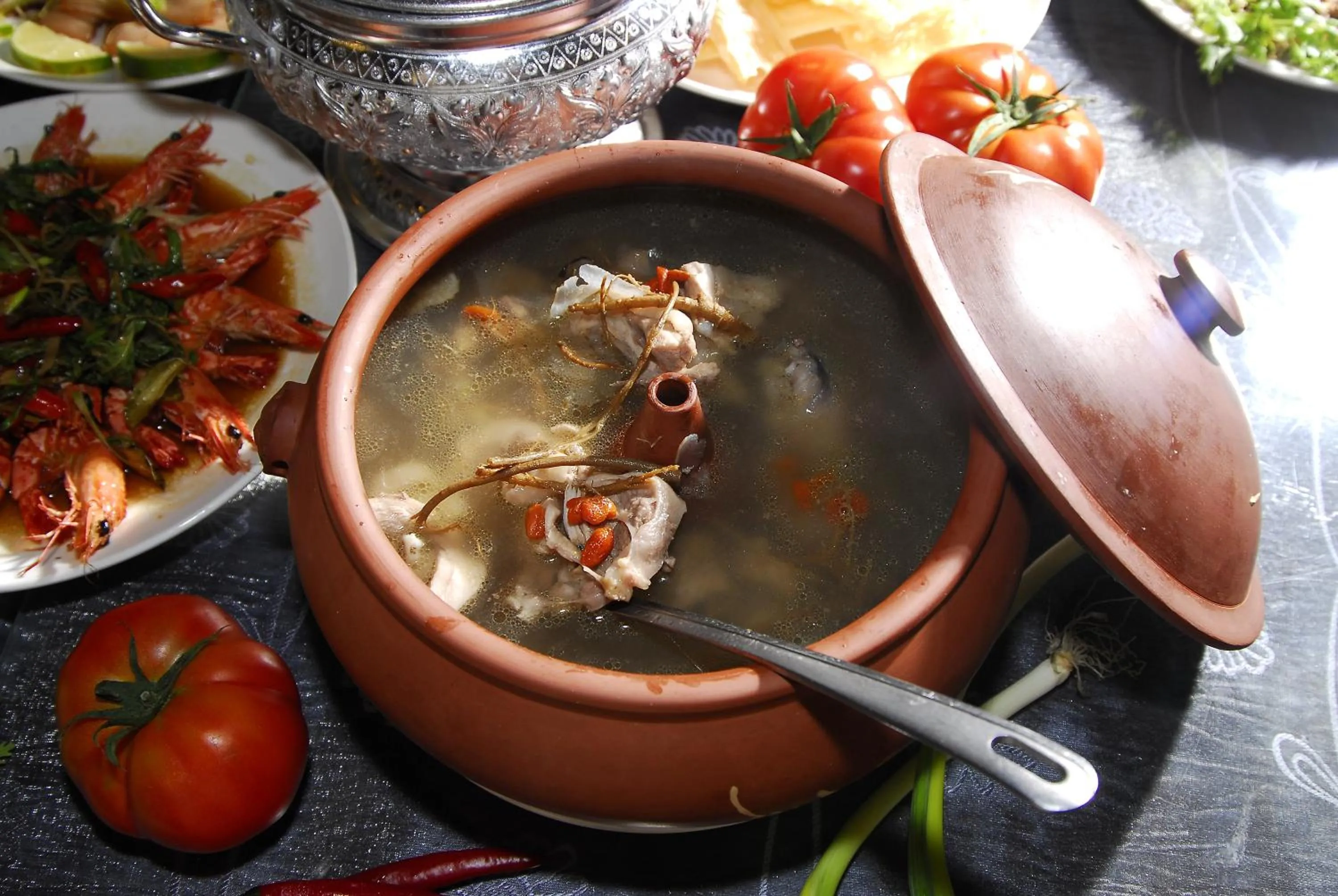 Food close-up in Yun Wu B&B