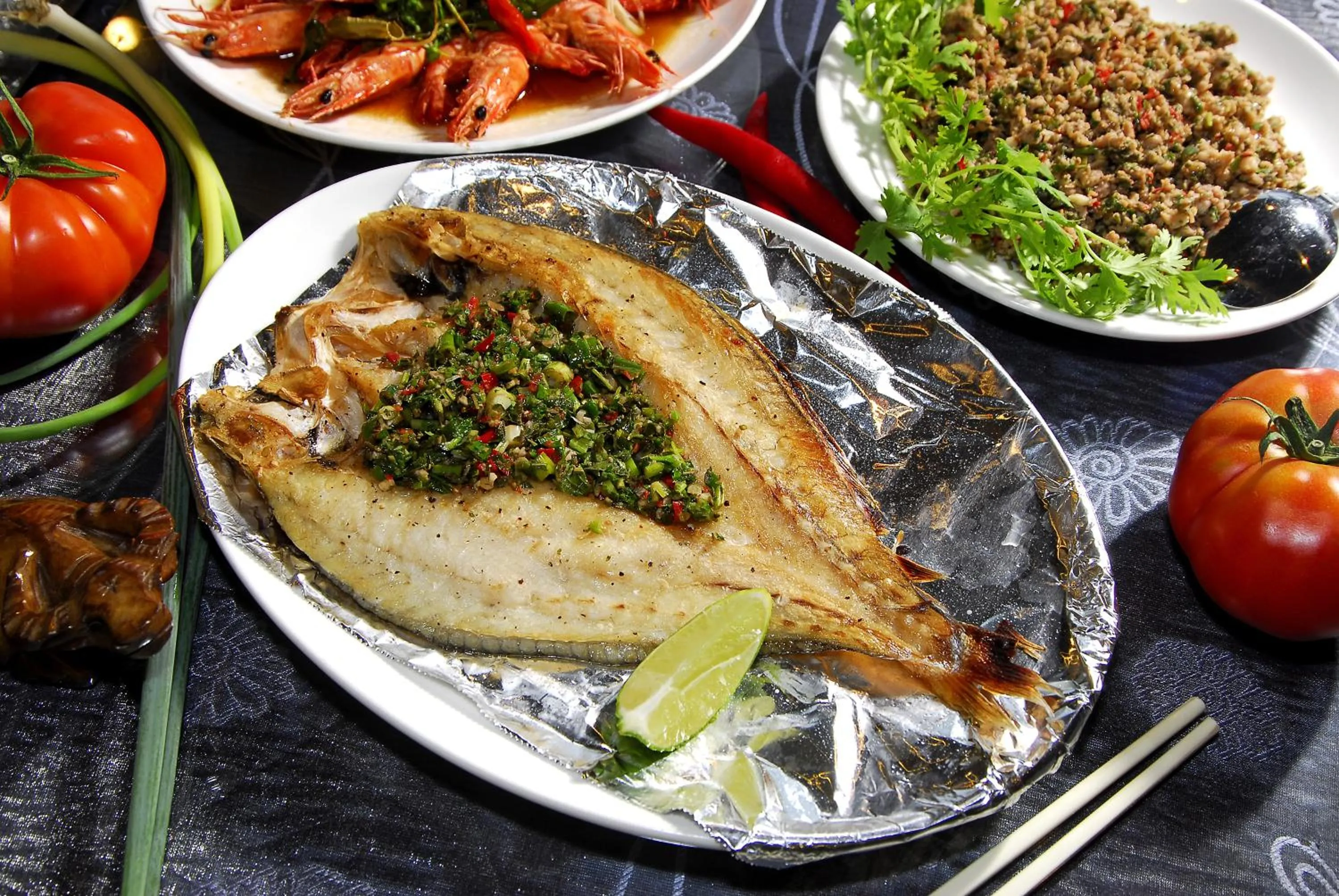 Food close-up in Yun Wu B&B