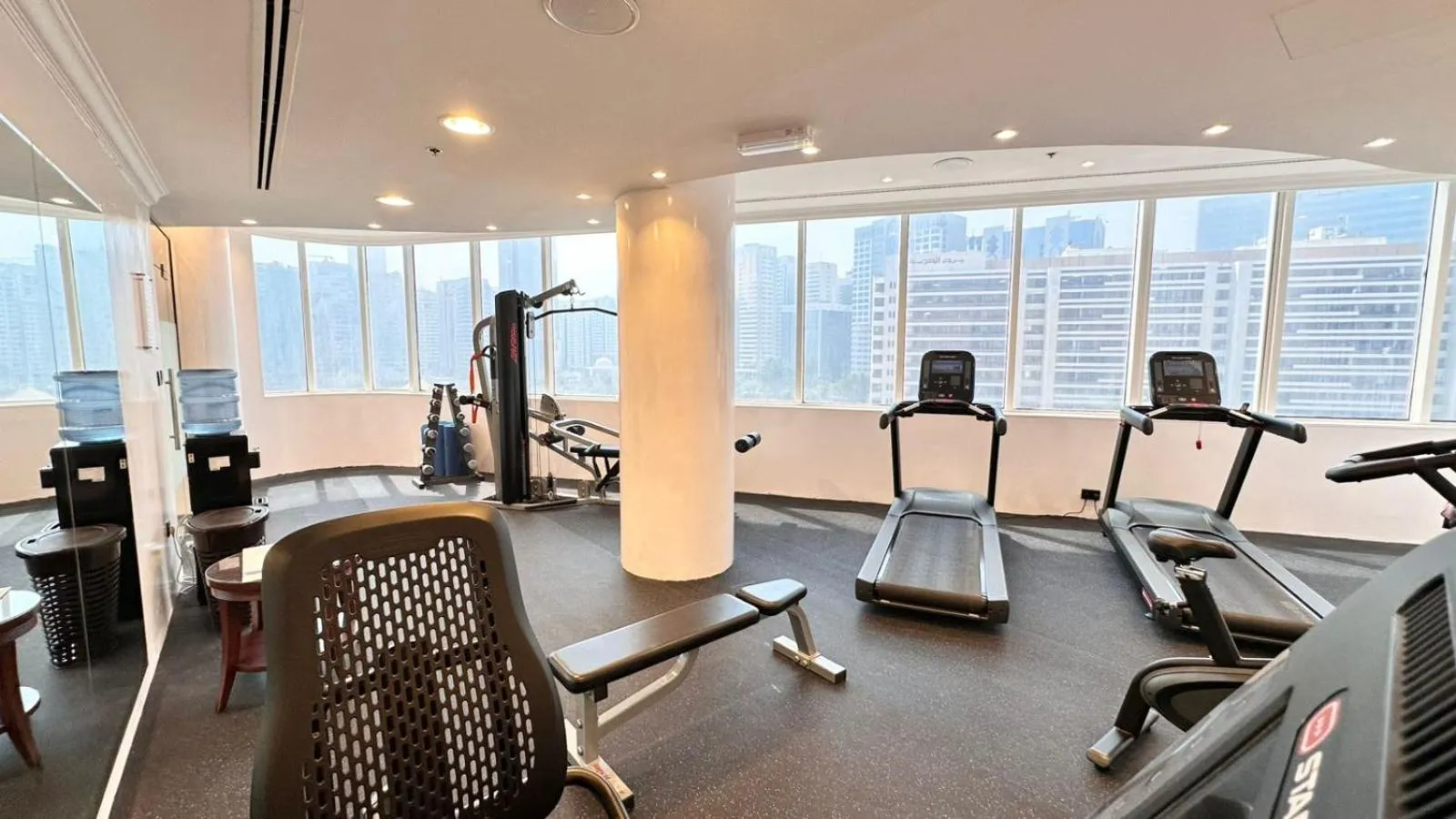 Fitness centre/facilities in Grand Continental Hotel