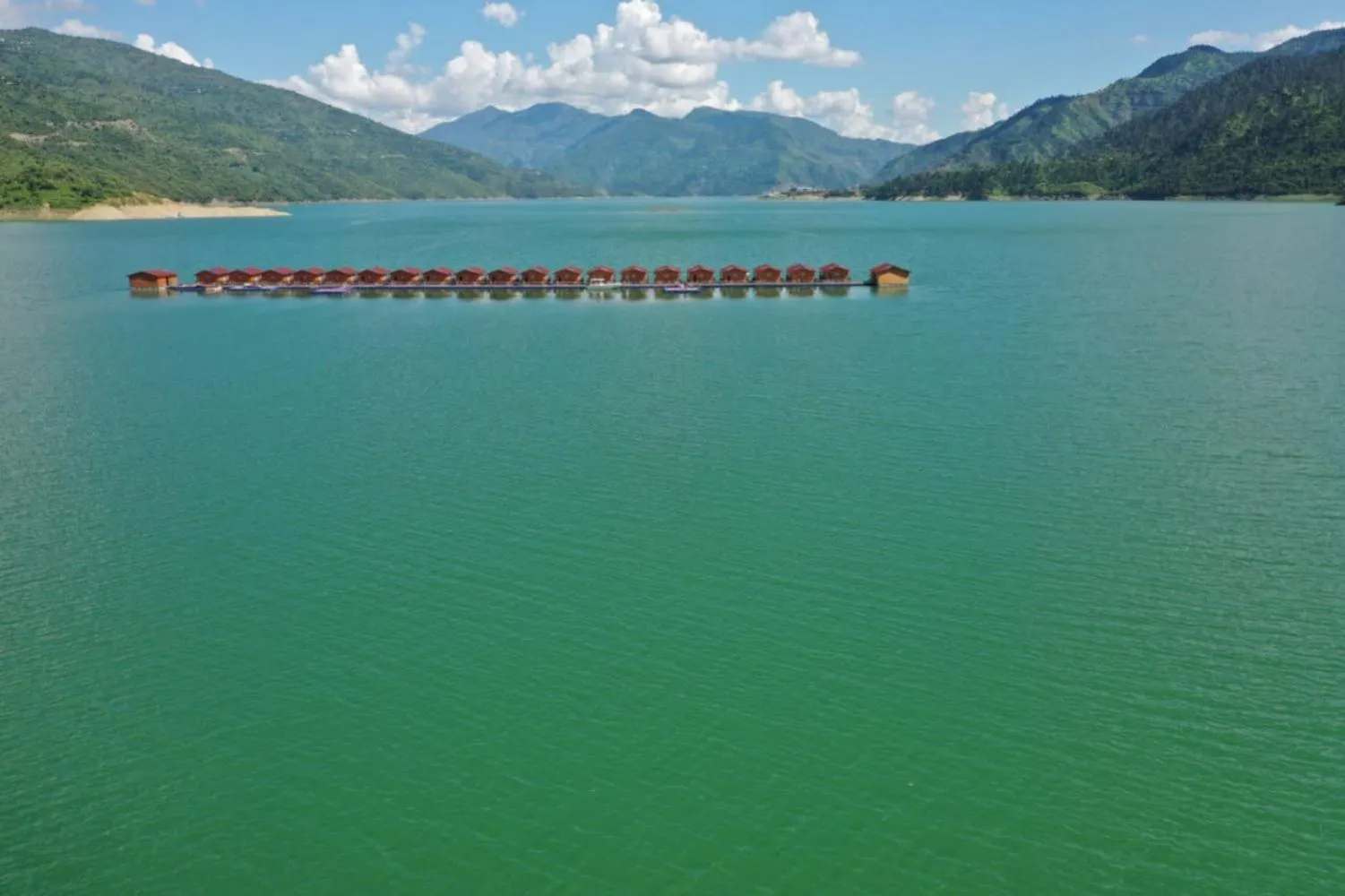 Facade/entrance in Le ROI Floating Huts & Eco Rooms Tehri