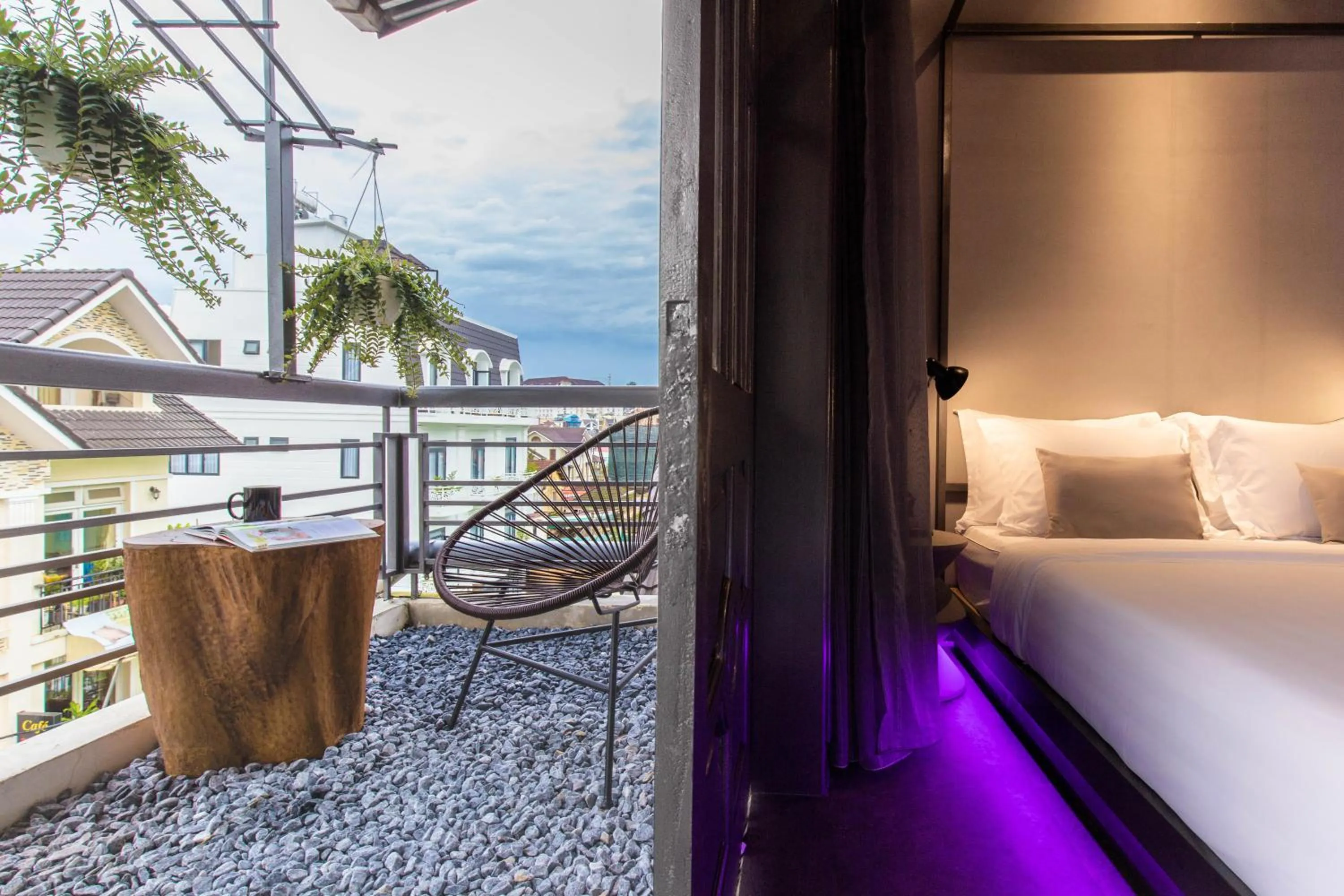 Balcony/Terrace in Blue Fingers KRoom Dalat