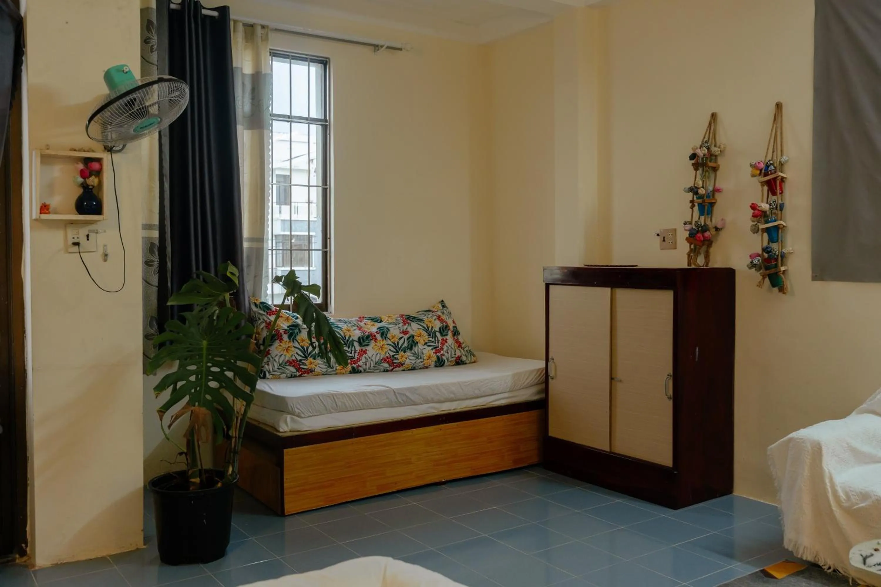 furniture, Bed in Bụi Hostel - Ferry to Rạch Giá