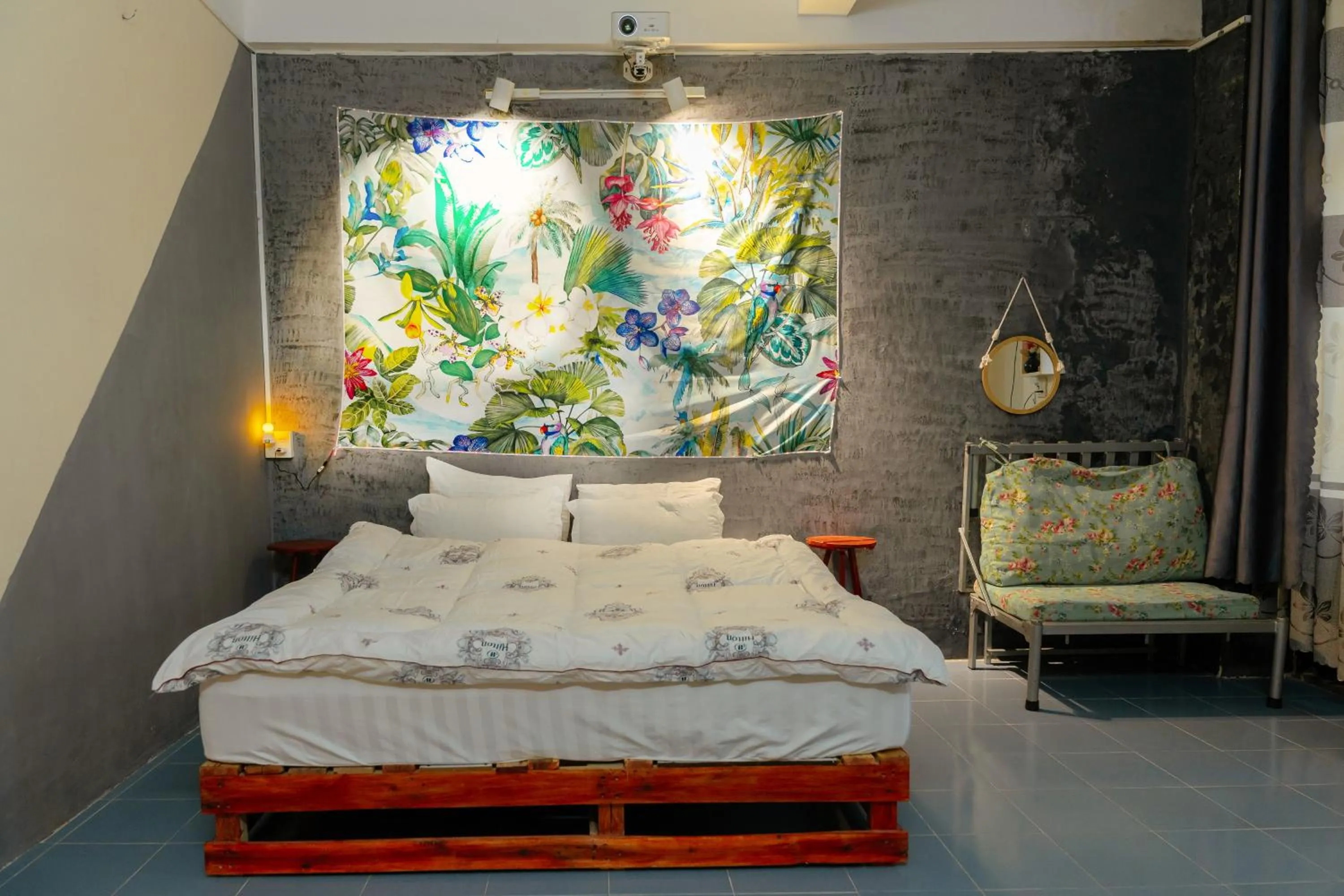 Bedroom, Bed in Bụi Hostel - Ferry to Rạch Giá