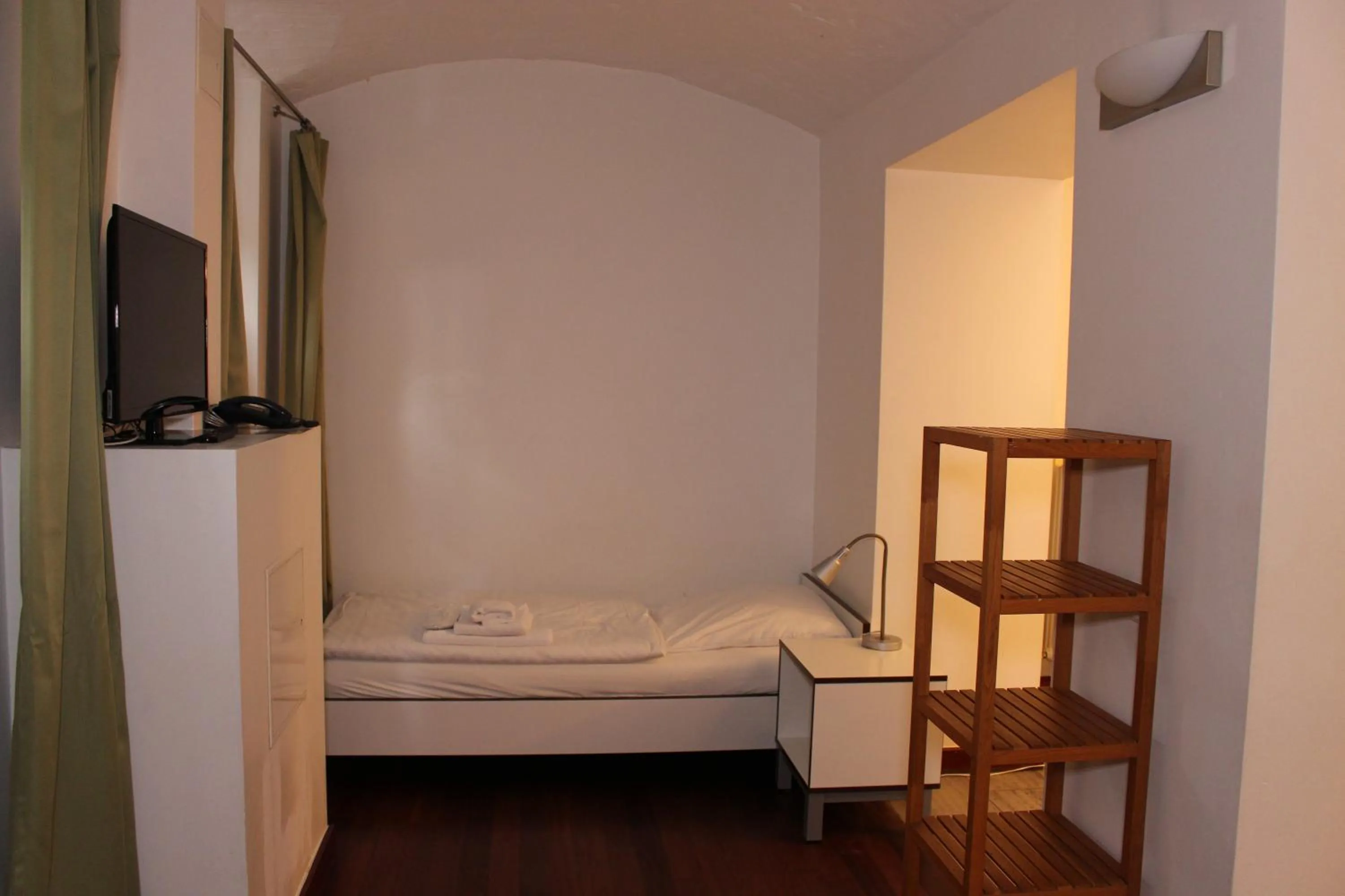 Bed in GLS Studio Hotel Berlin