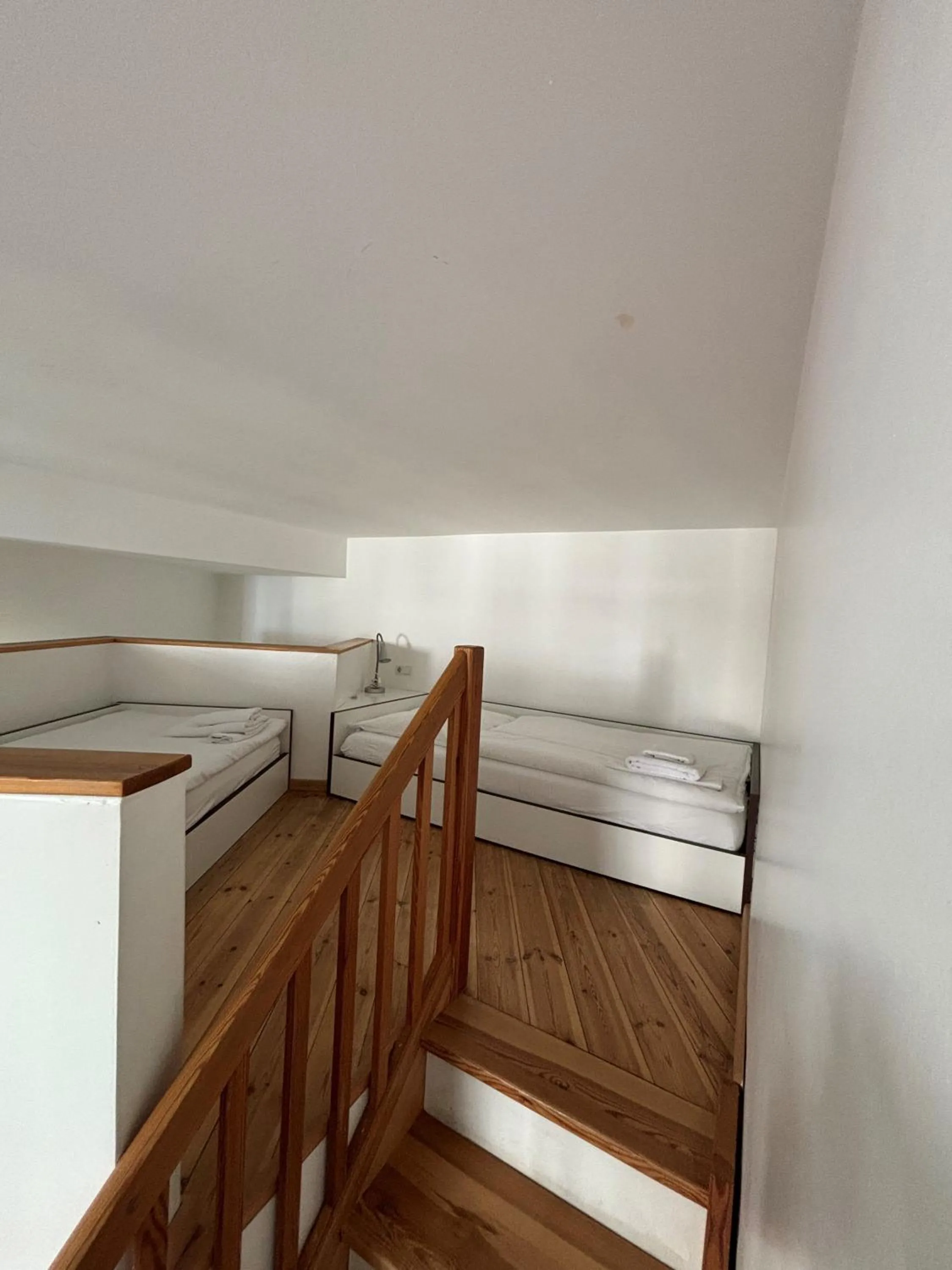 Bed in GLS Studio Hotel Berlin