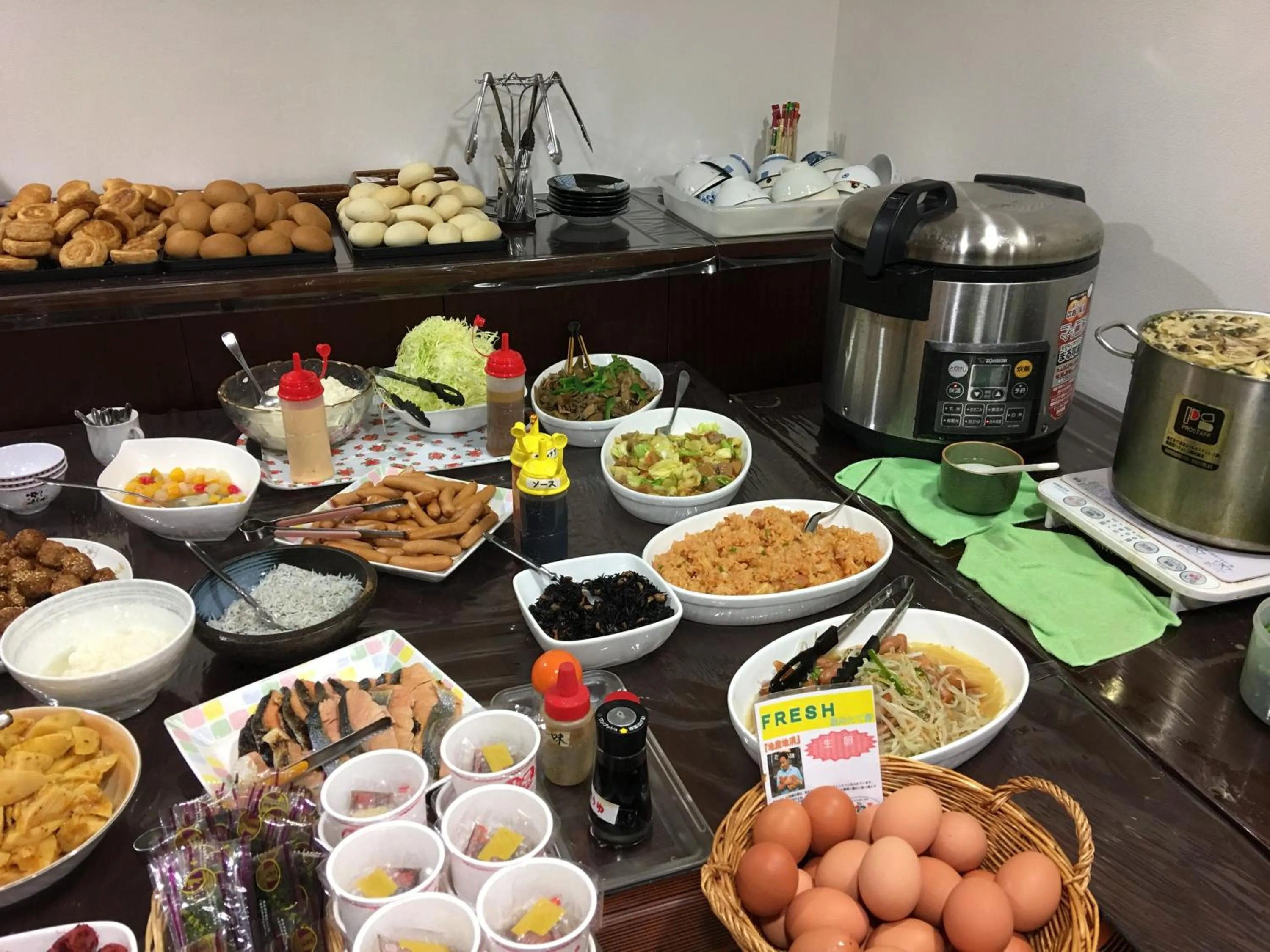 Buffet breakfast in Ace Inn Matsusaka