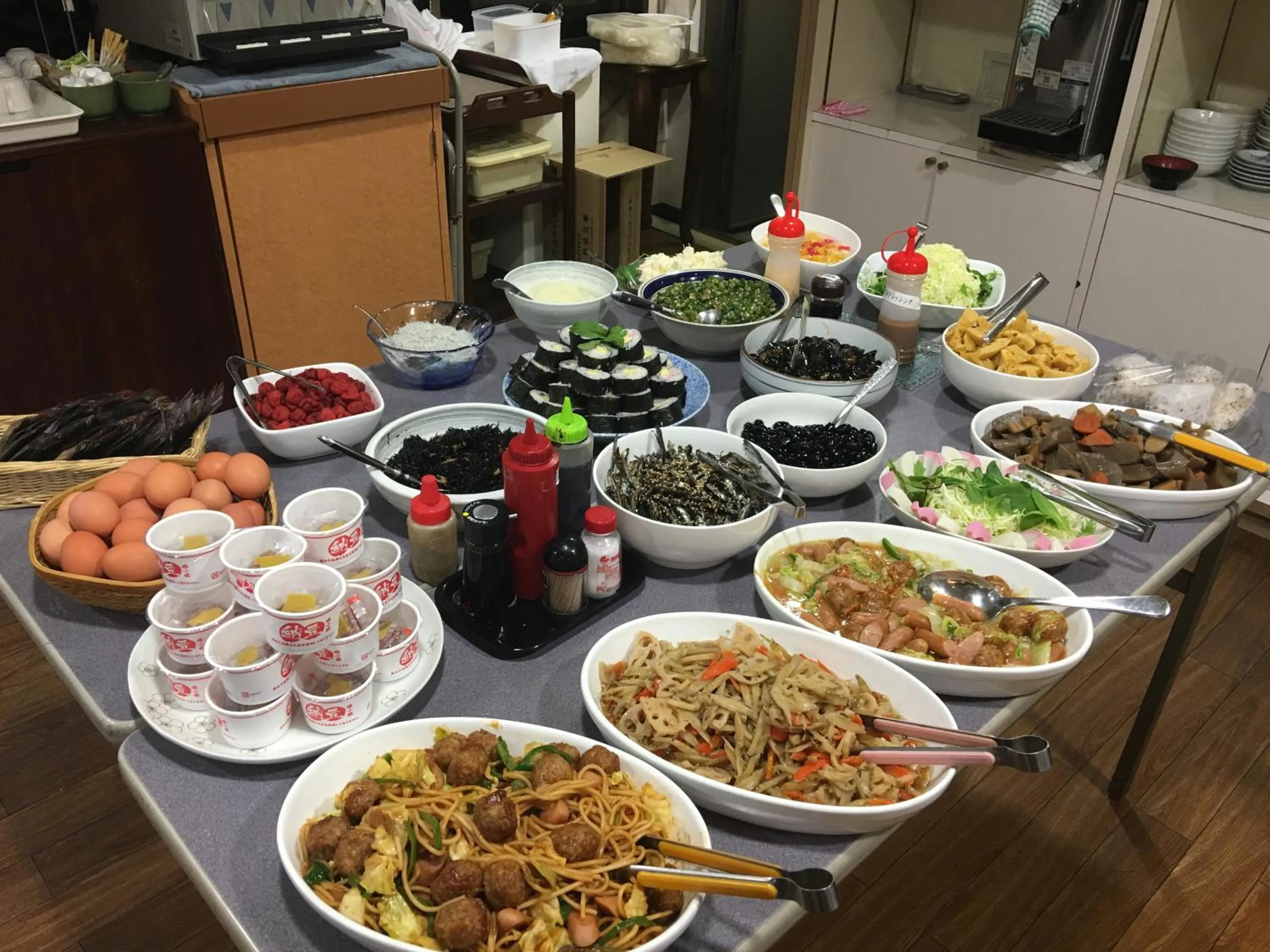 Buffet breakfast in Ace Inn Matsusaka