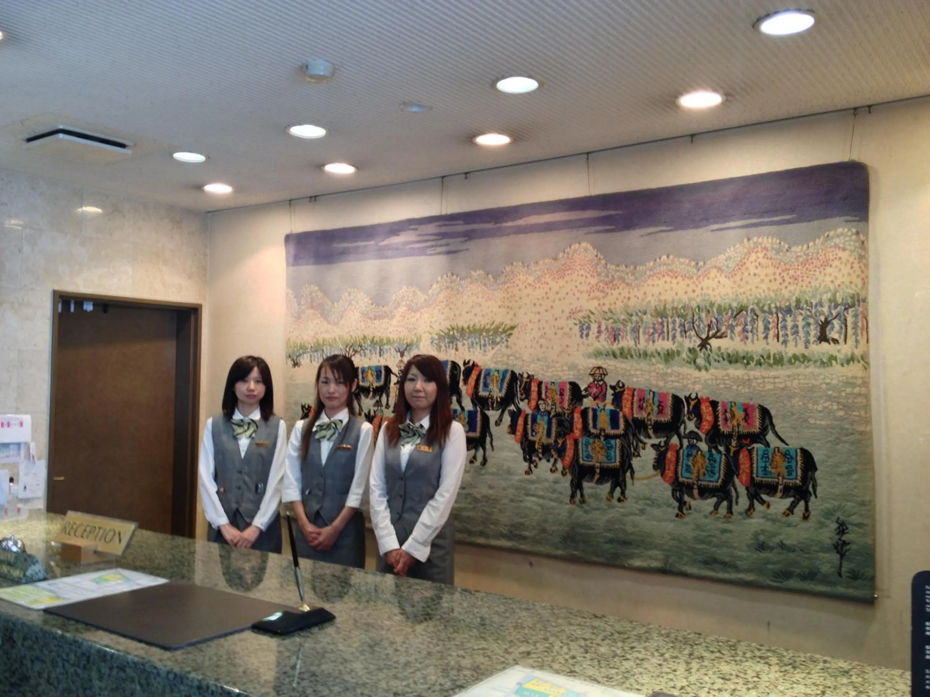 Staff in Ace Inn Matsusaka