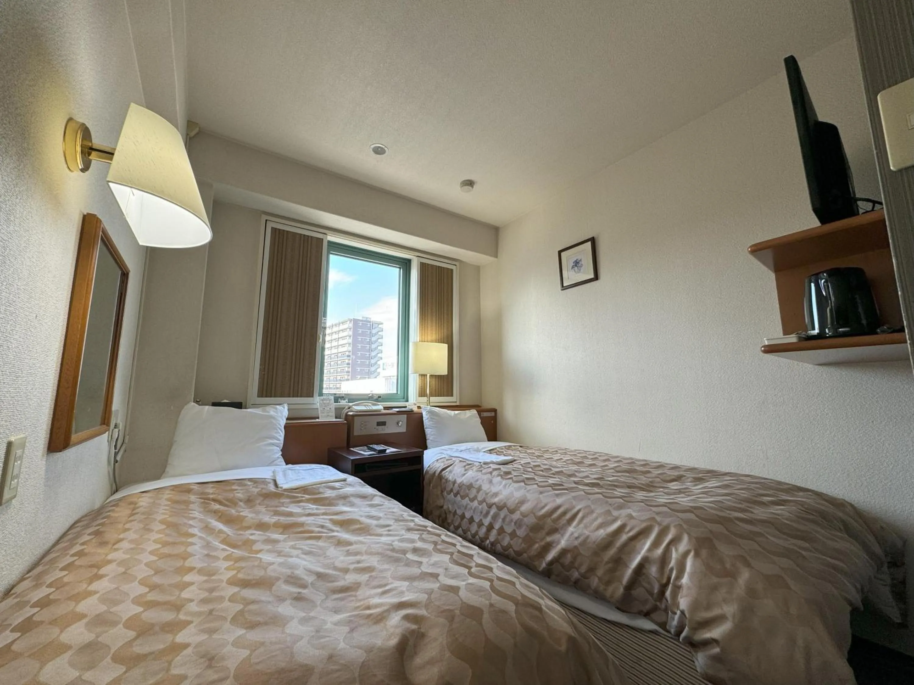 Bed in Ace Inn Matsusaka