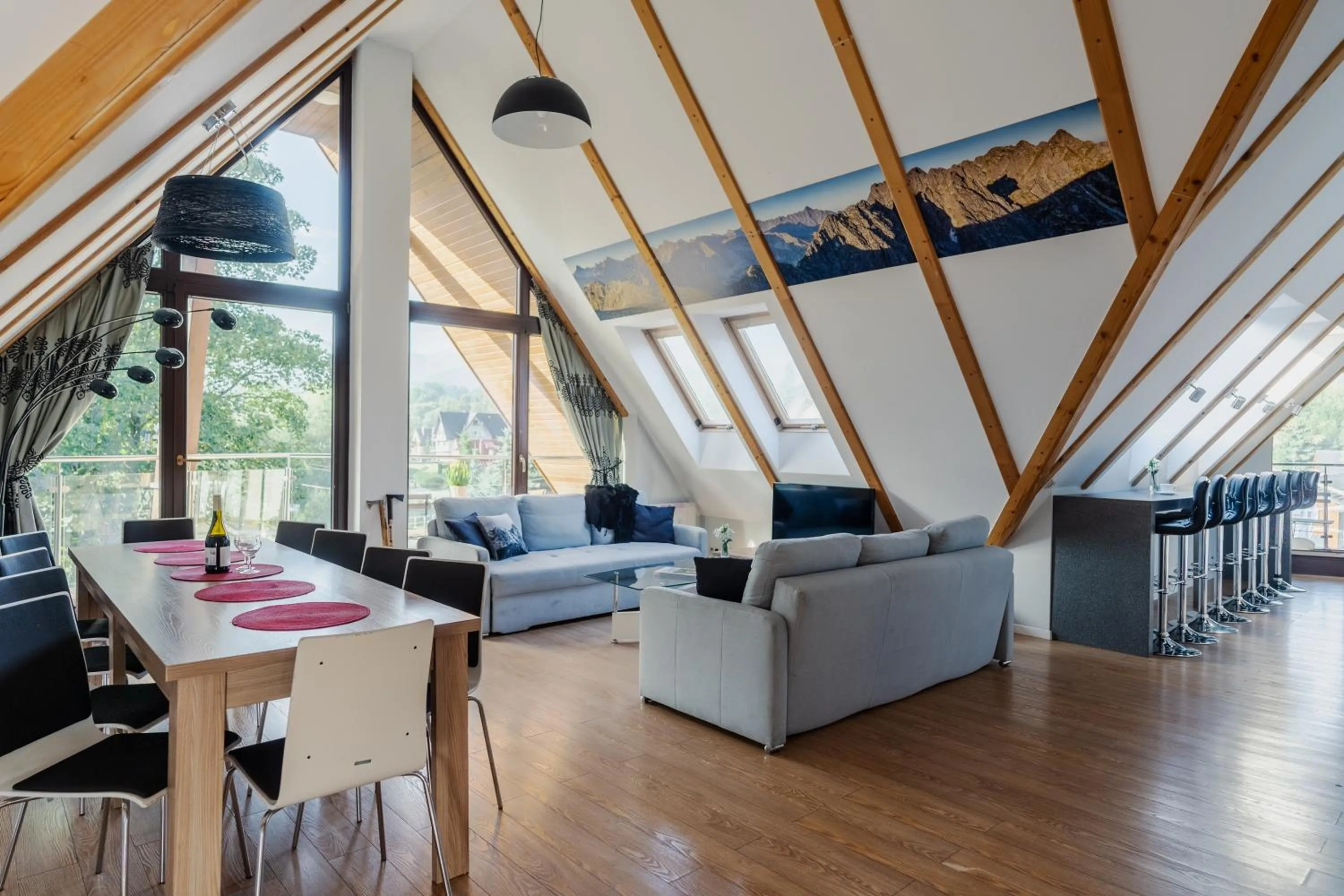 Living room in Harenda Residence - Destigo Hotels