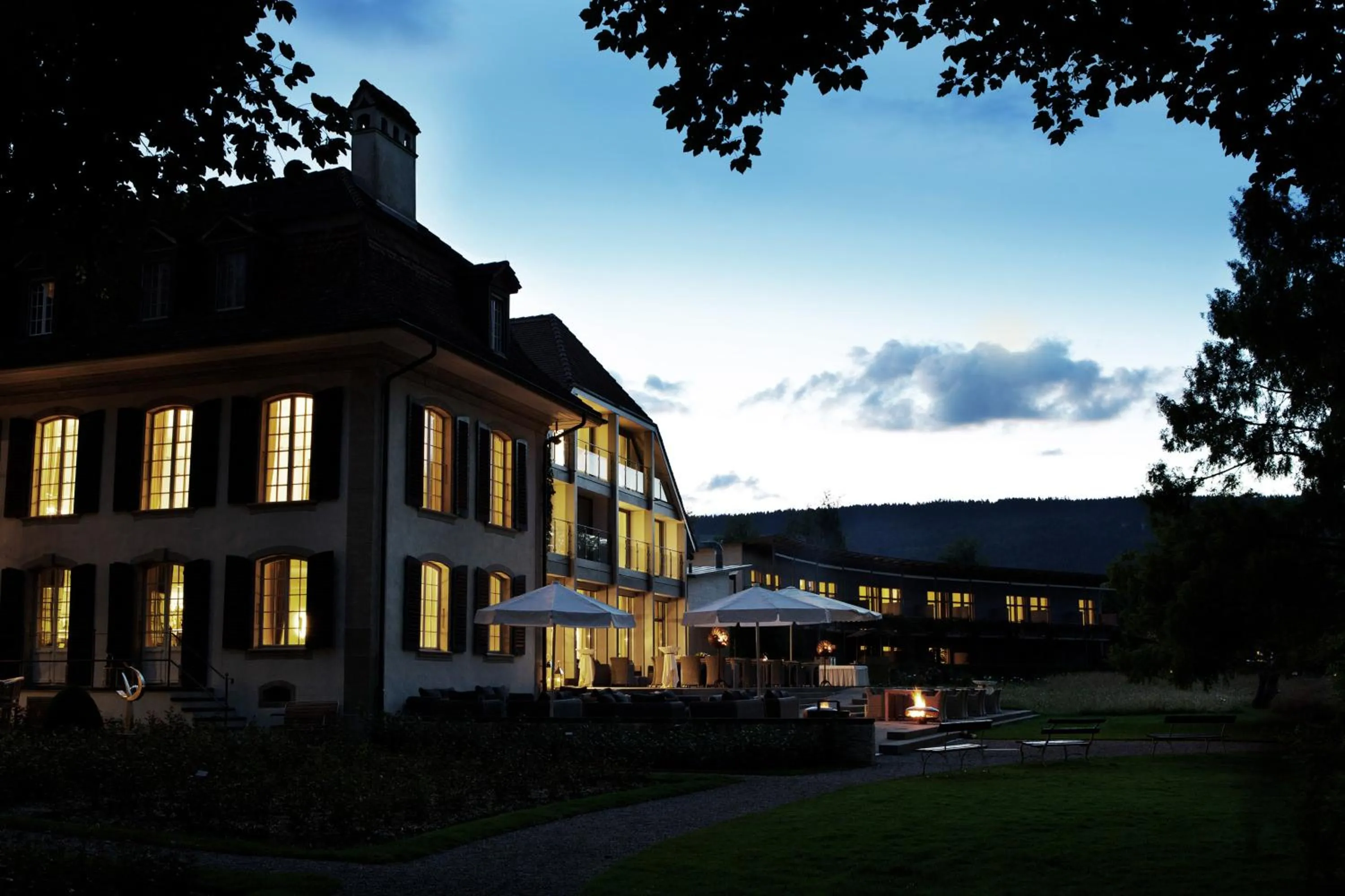 Facade/entrance in Hotel Schloss Hünigen