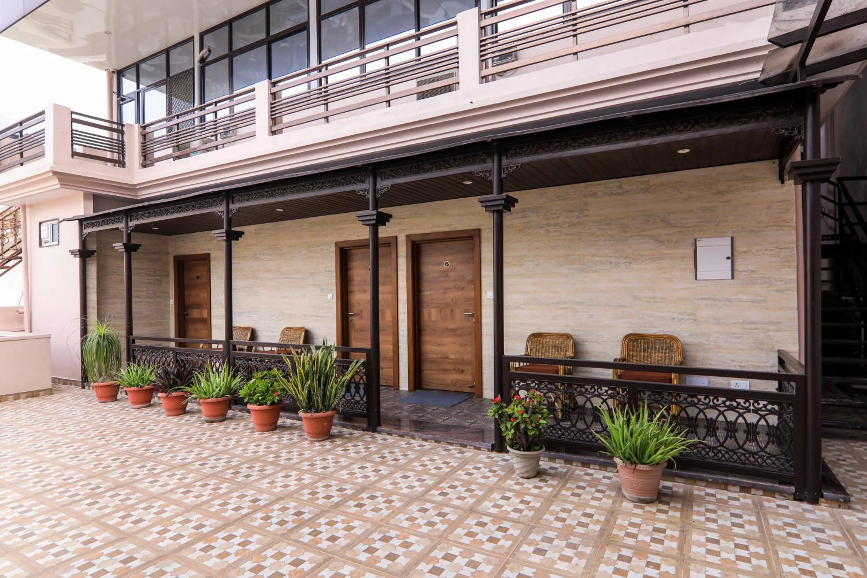 Balcony/Terrace in Vashishth Guest House