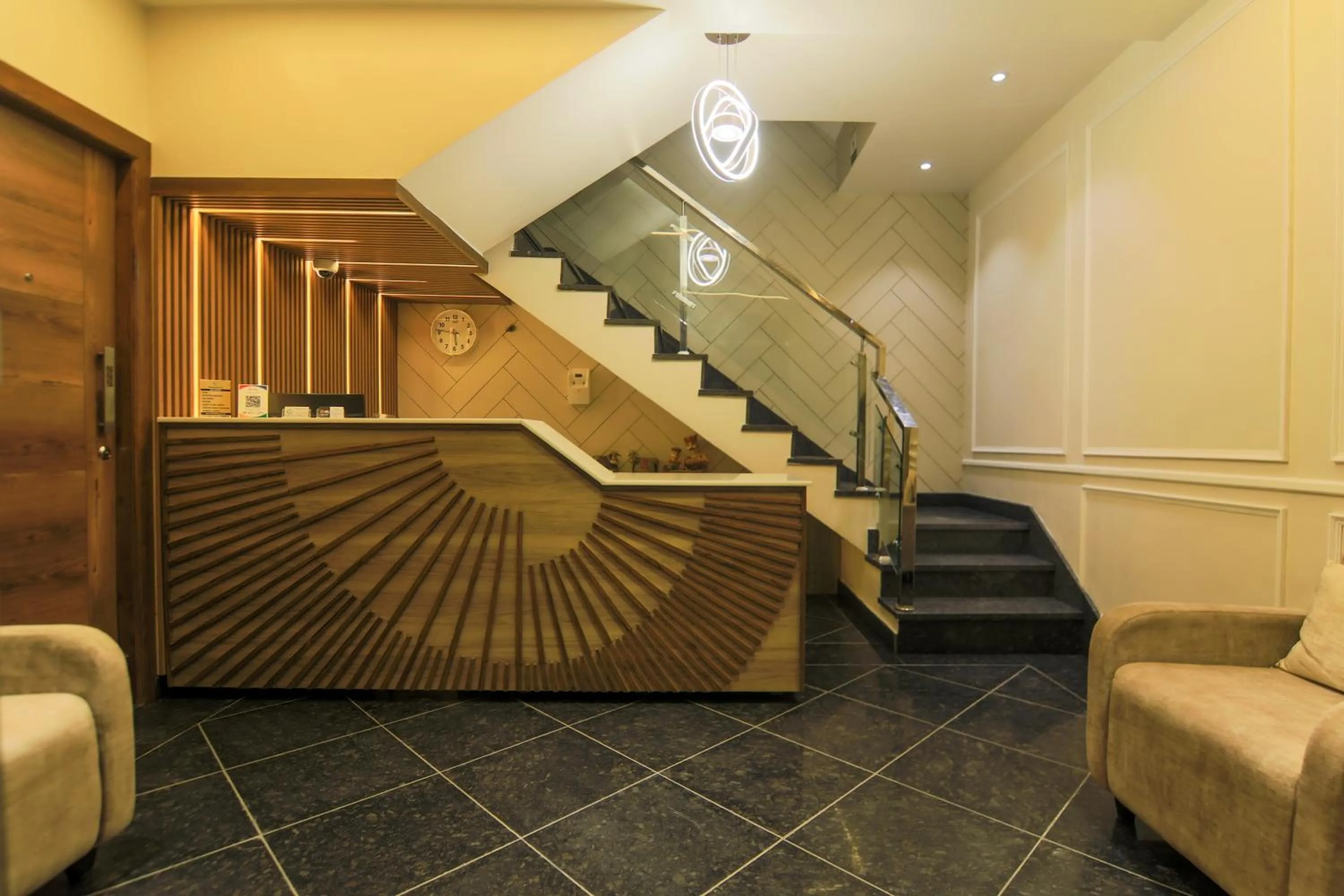 Lobby or reception in Vashishth Guest House