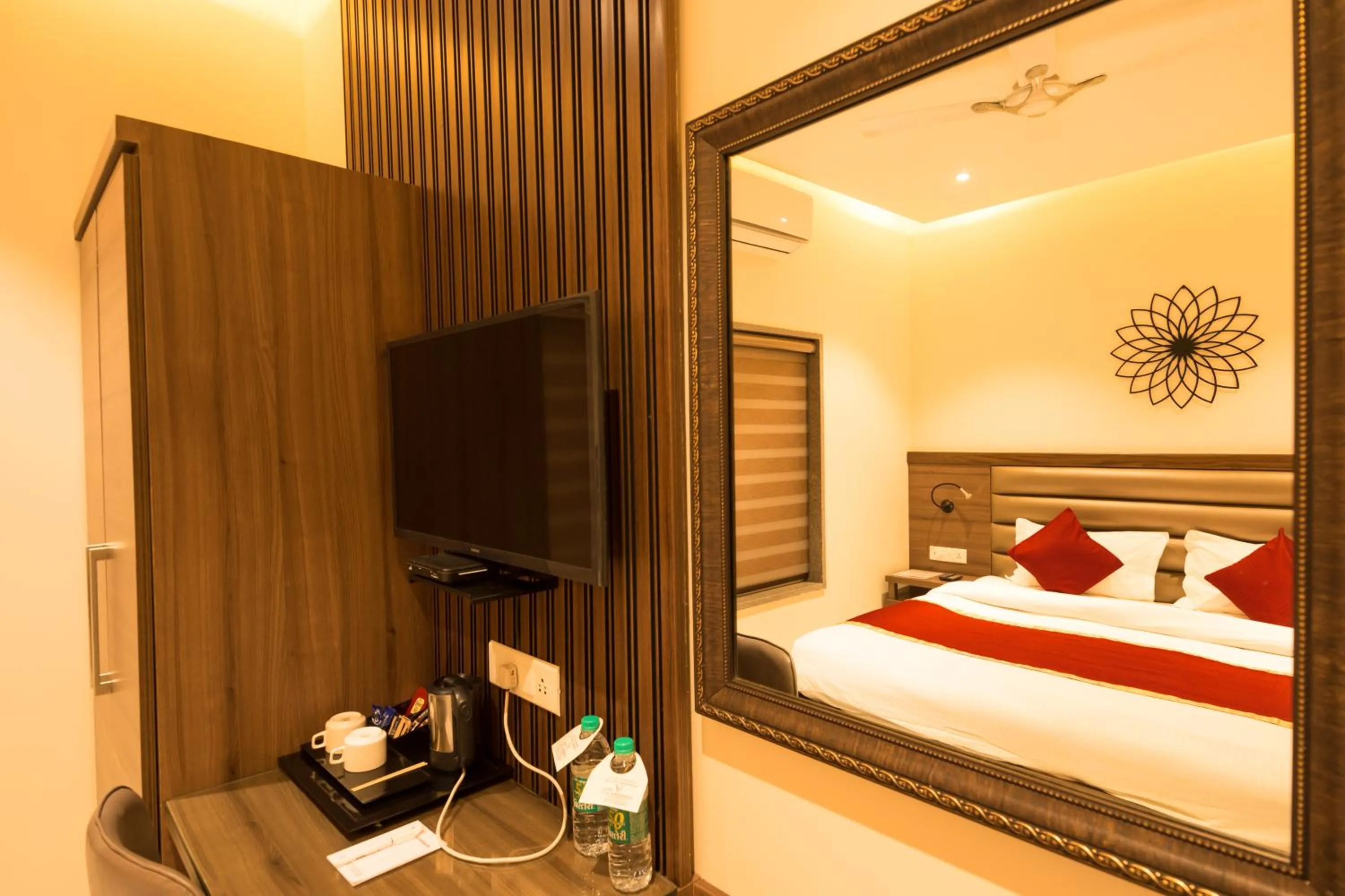 Bed in Vashishth Guest House