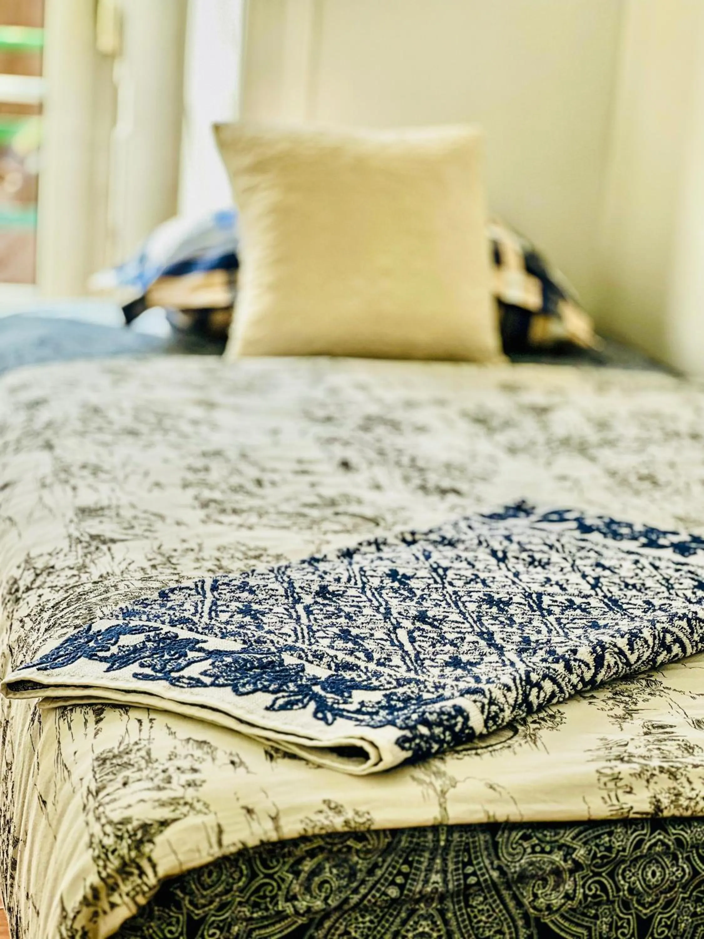 Bed in Fortune Guest house