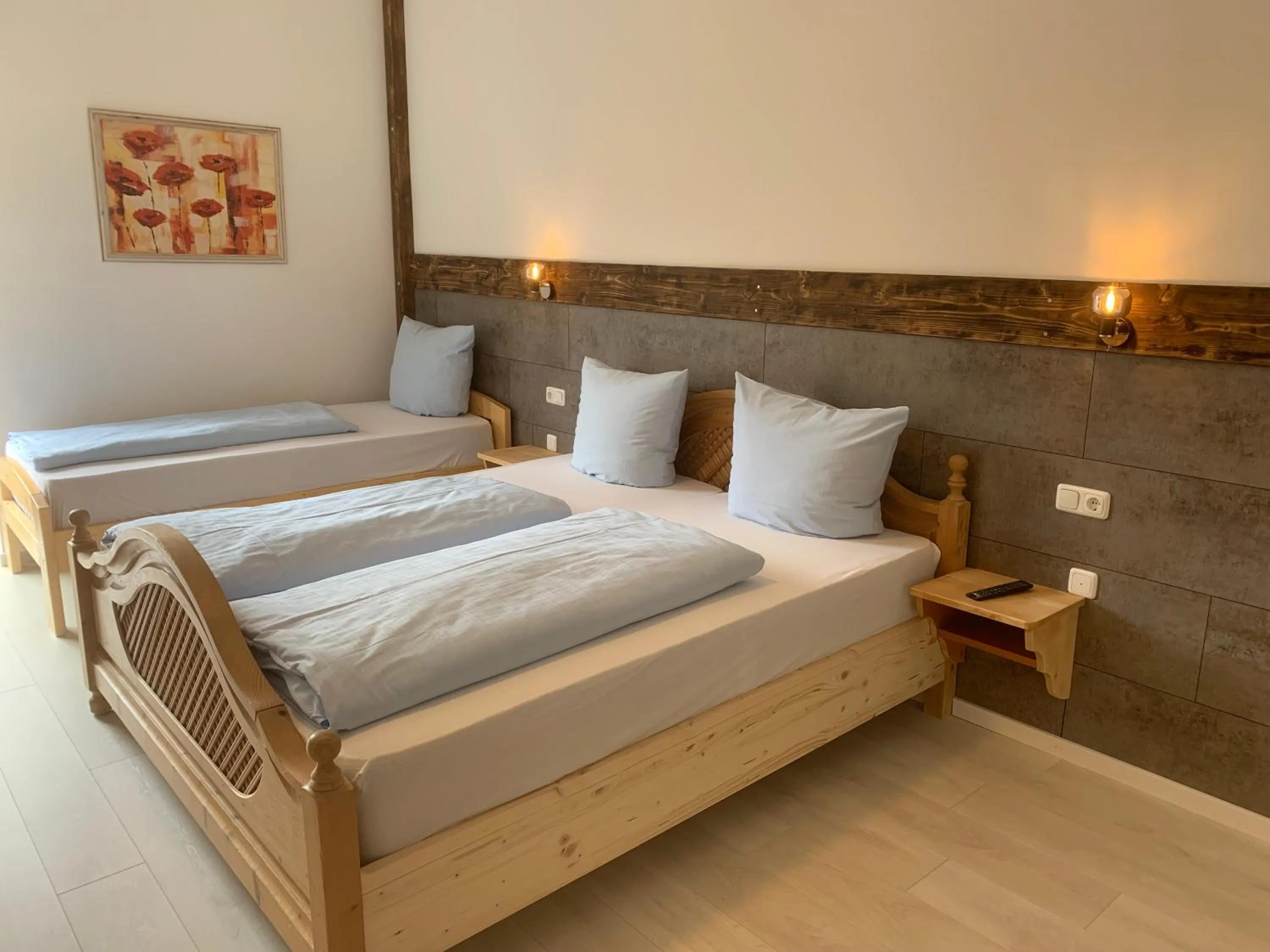 Photo of the whole room, Bed in Gasthof Löwen