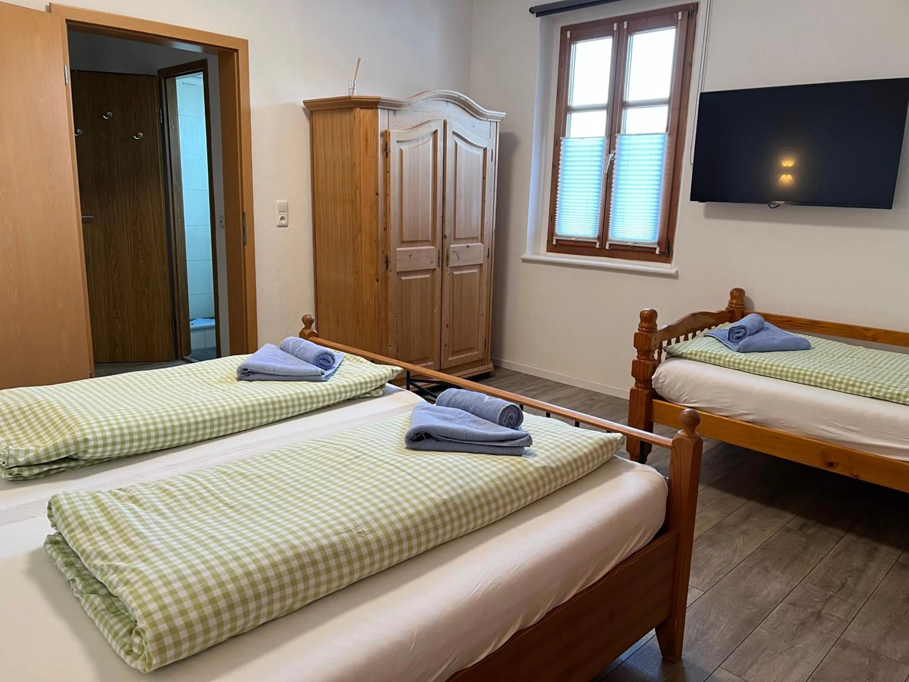 Photo of the whole room, Bed in Gasthof Löwen