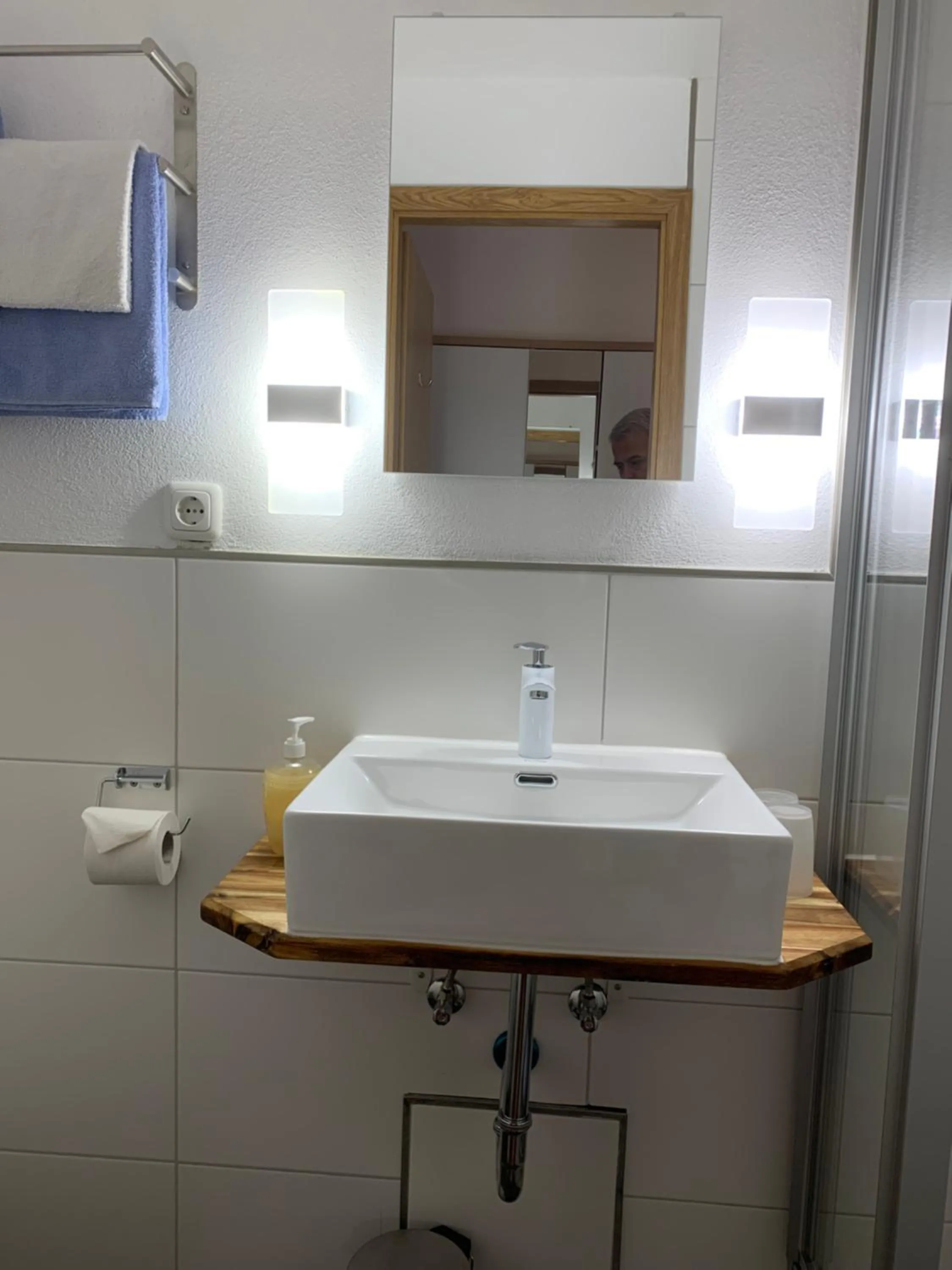 Bathroom in Gasthof Löwen