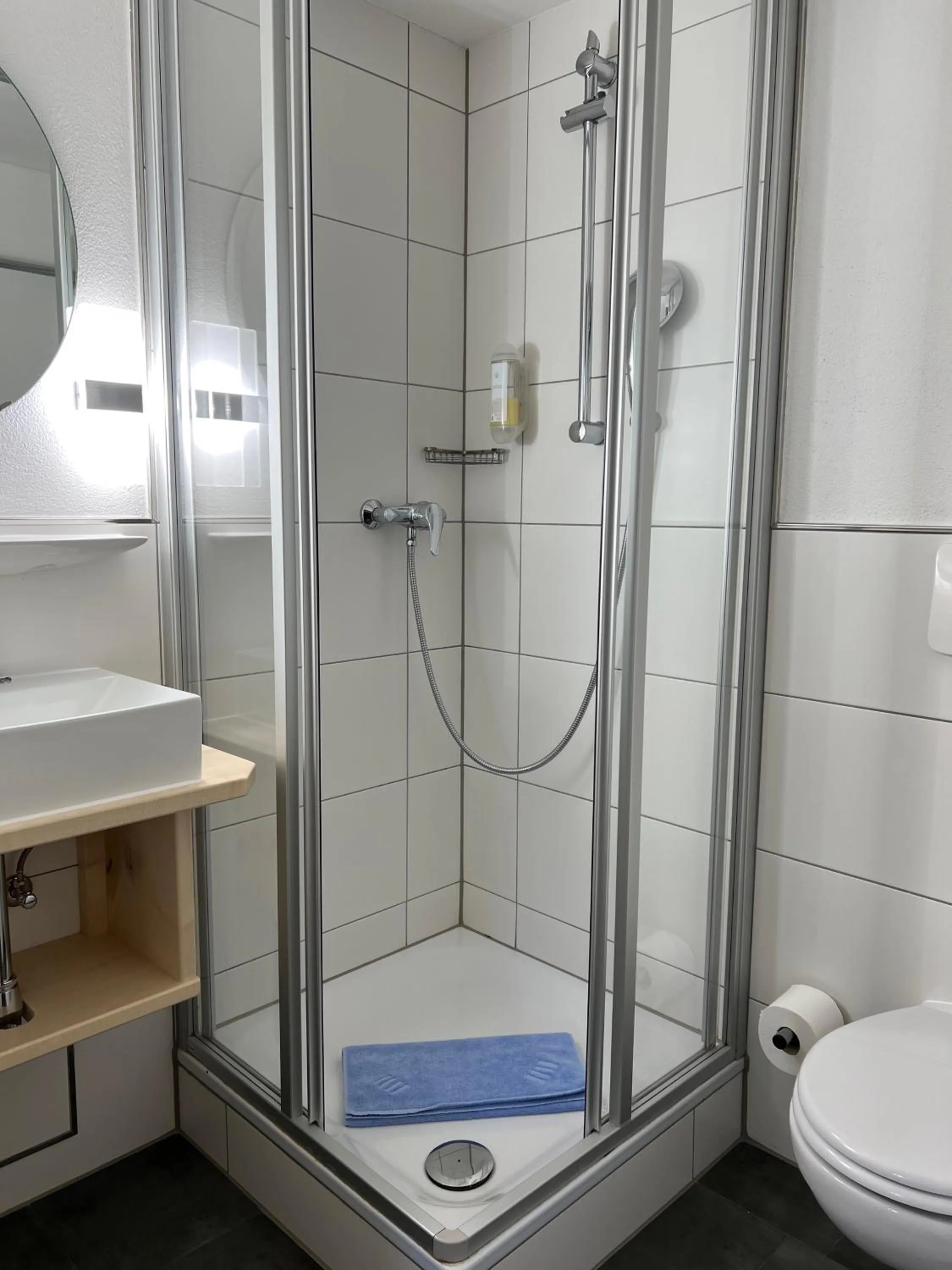 Shower in Gasthof Löwen