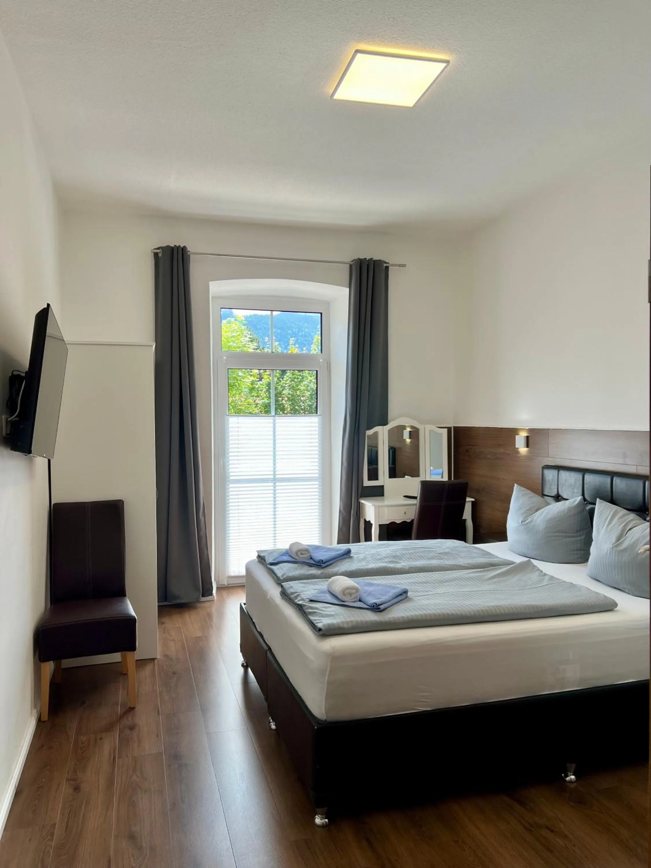 Photo of the whole room, Bed in Gasthof Löwen