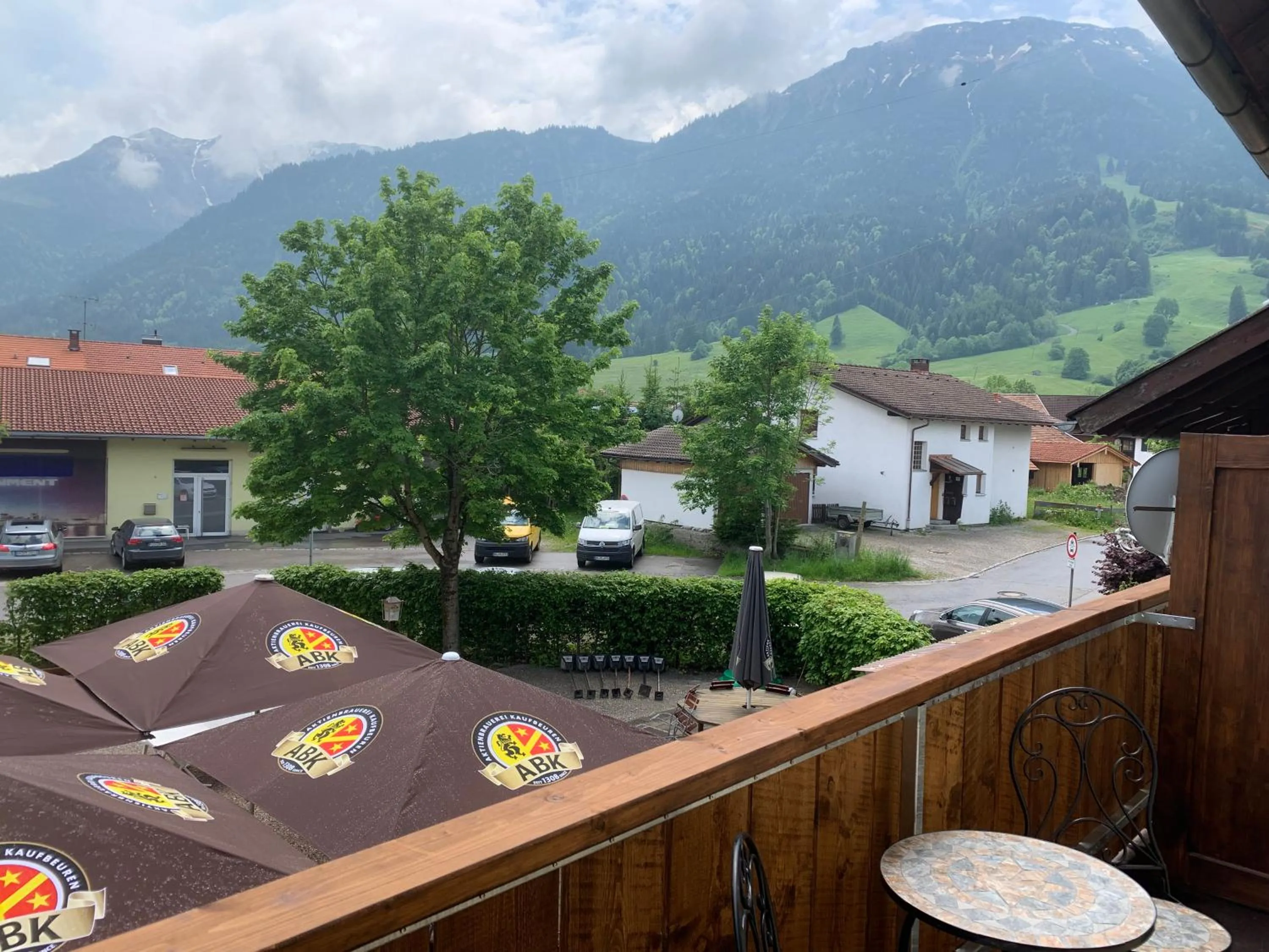 Balcony/Terrace in Gasthof Löwen