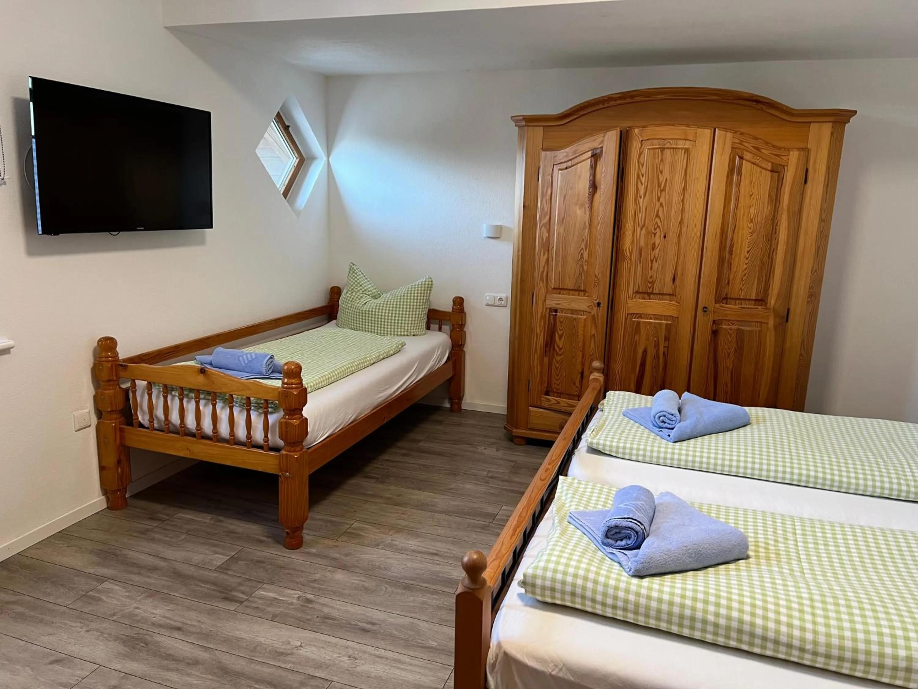 Photo of the whole room, Bed in Gasthof Löwen