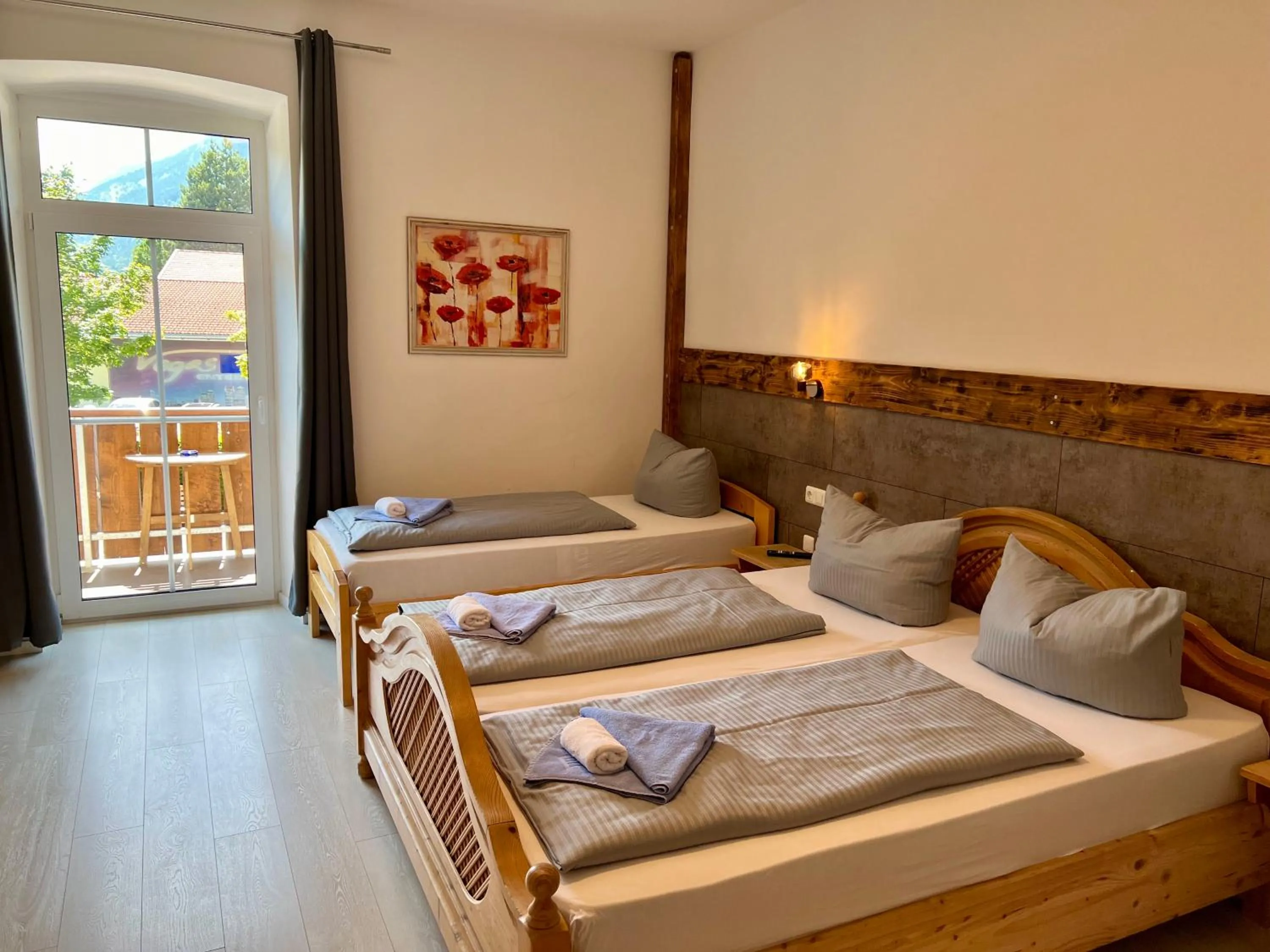 Photo of the whole room, Bed in Gasthof Löwen