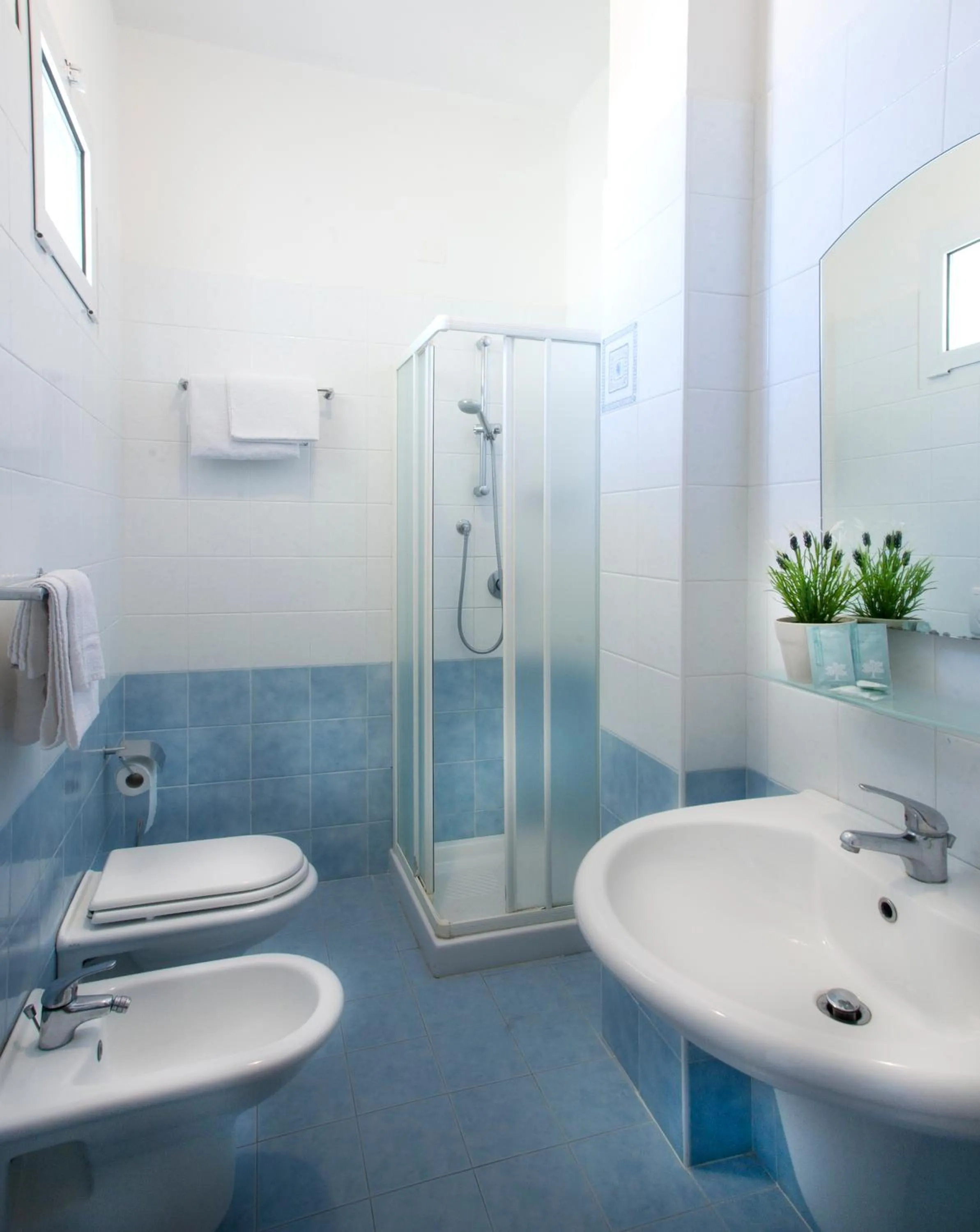 Shower in Hotel Fantasy