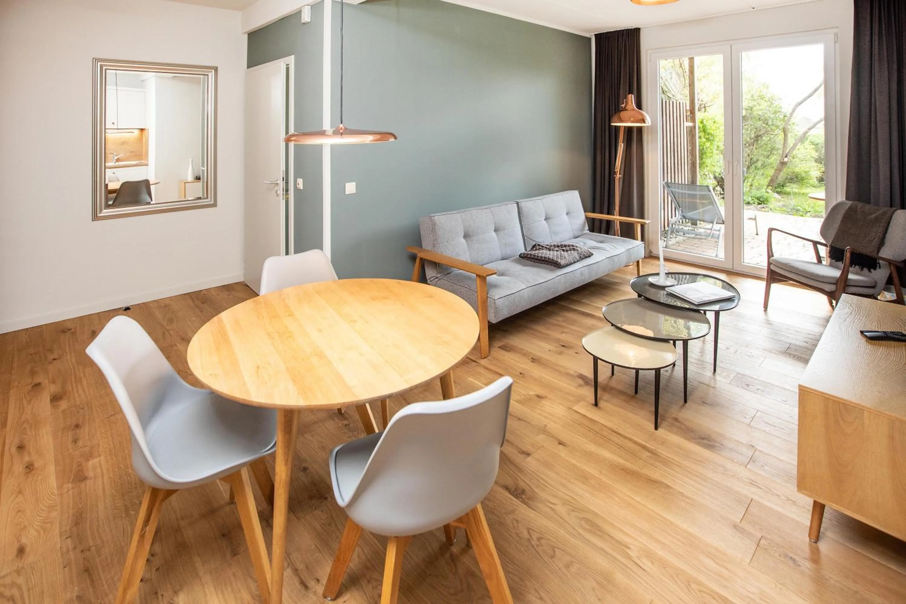 Living room in Im-Jaich Wasserferienwelt