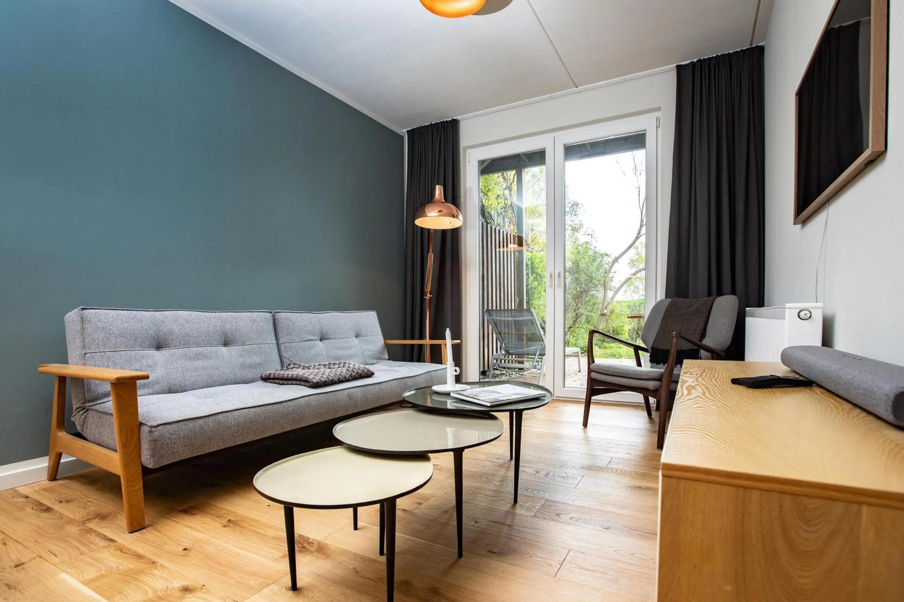 Living room in Im-Jaich Wasserferienwelt