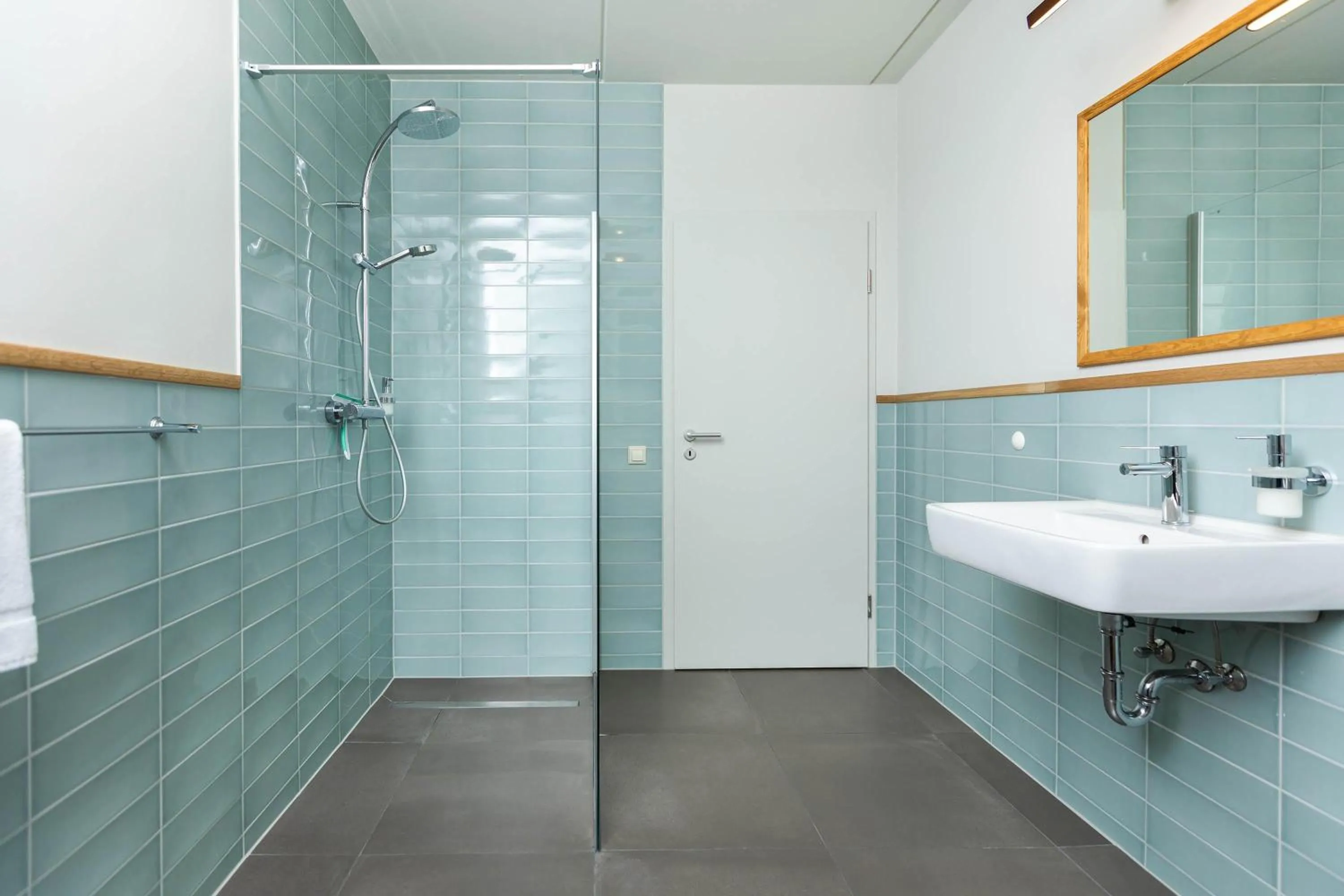 Balcony/Terrace in Im-Jaich Wasserferienwelt