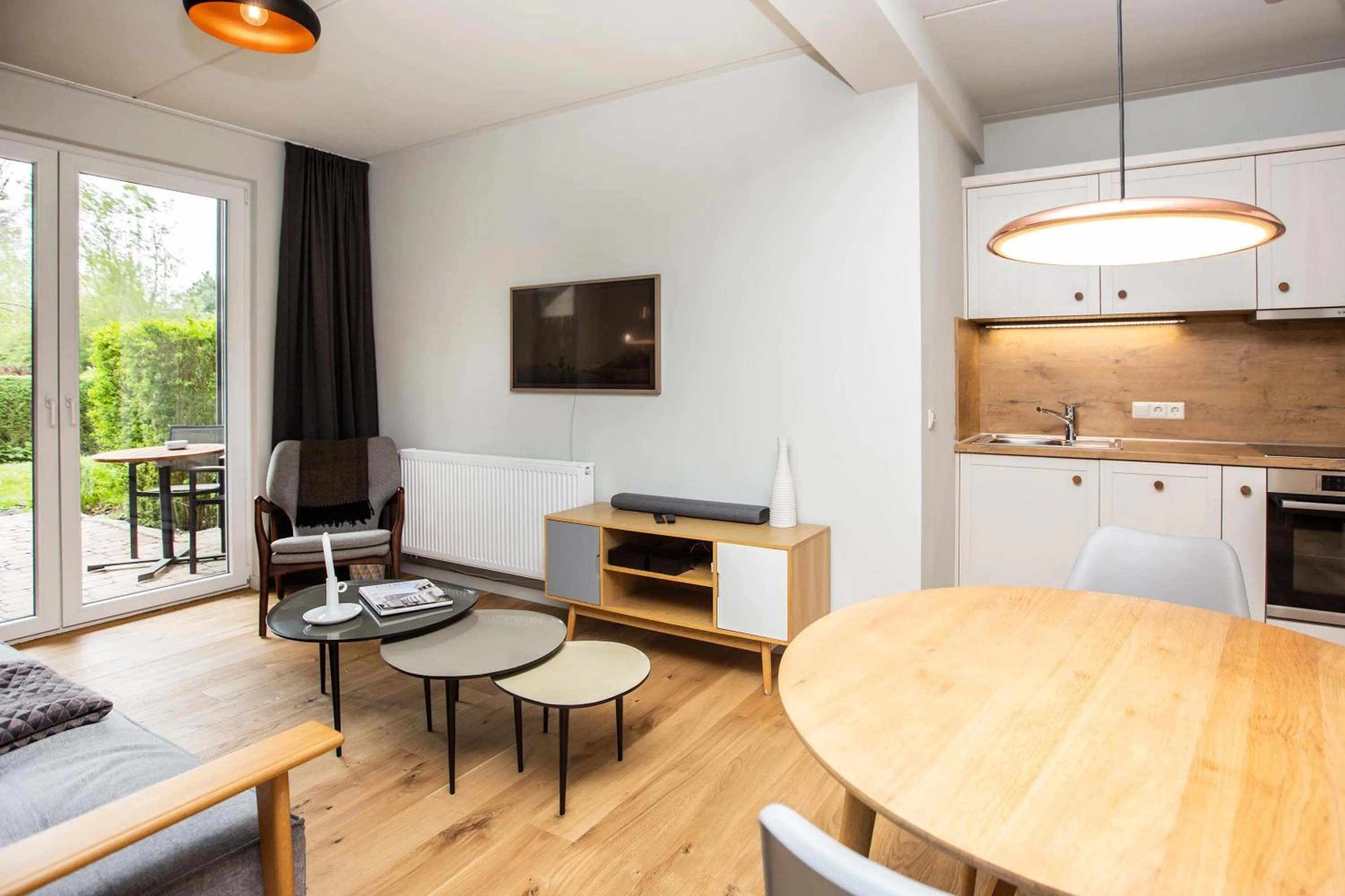 Living room in Im-Jaich Wasserferienwelt