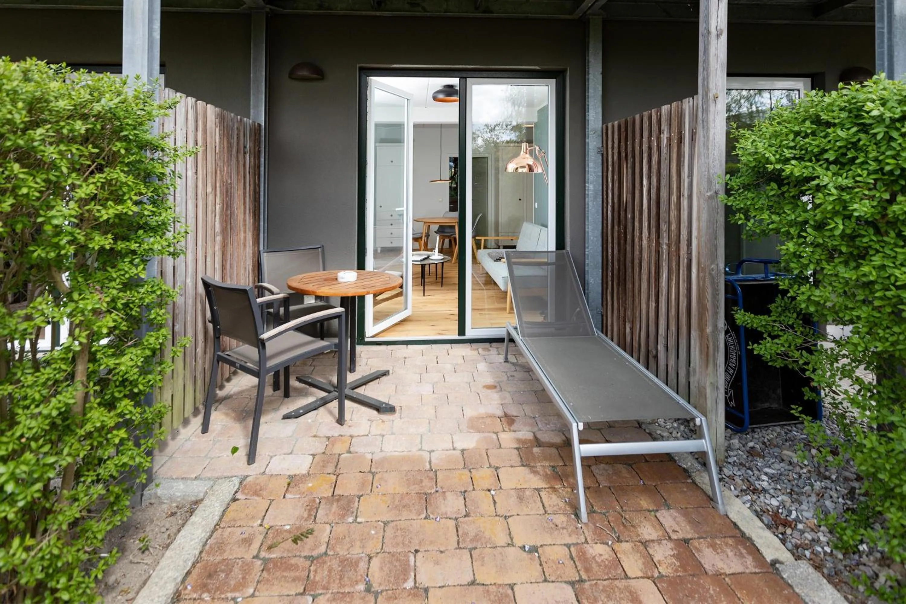 Balcony/Terrace in Im-Jaich Wasserferienwelt