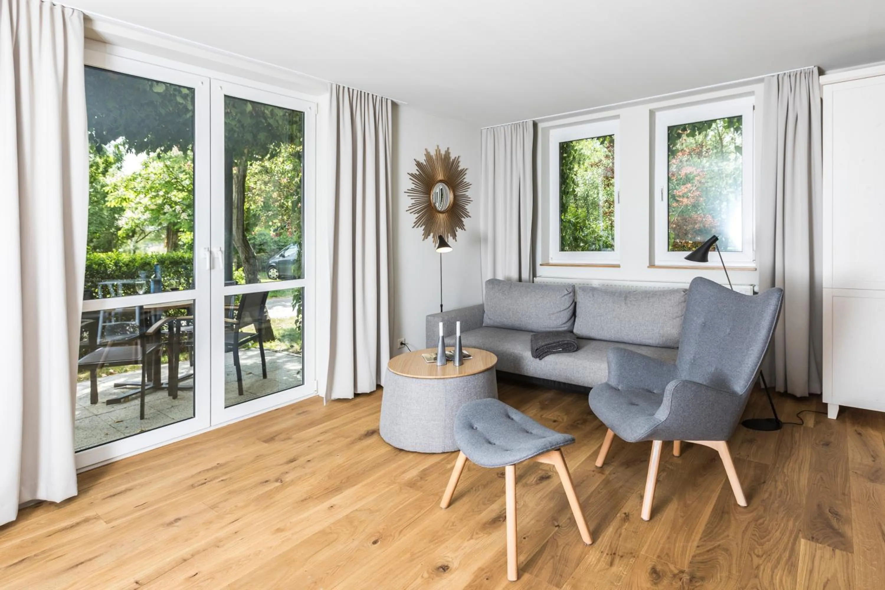 Living room in Im-Jaich Wasserferienwelt