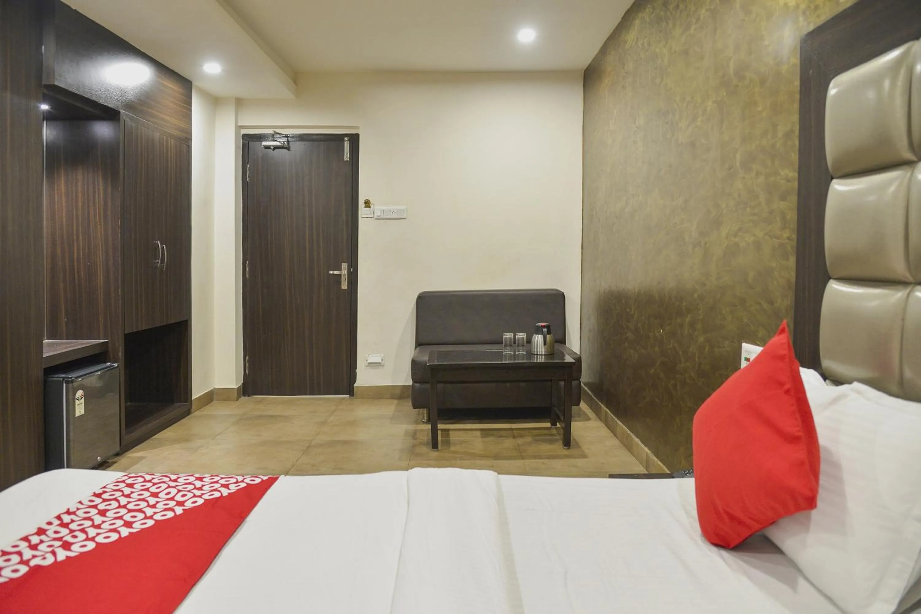 Bedroom, Bed in Collection O De Sivalika Boutique Near Dakshineswar Kali Temple