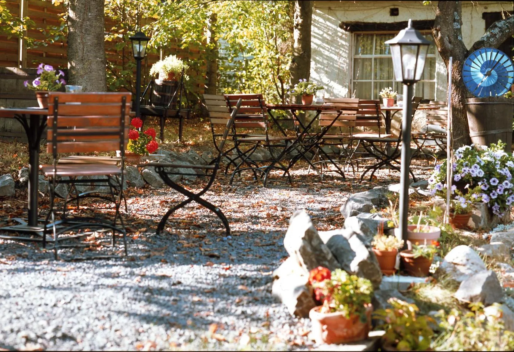 Garden in Landhotel Zum Kronprinzen