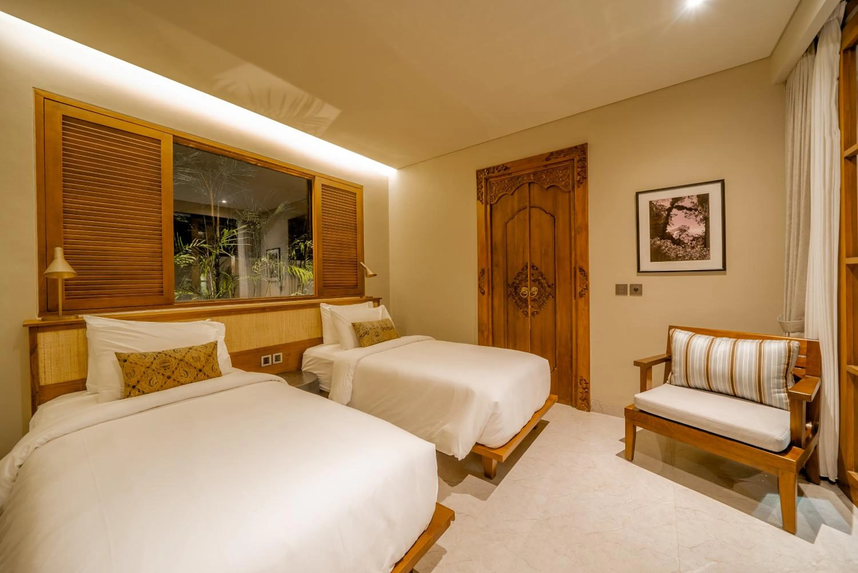 Bedroom, Bed in Villa Uma Berawa