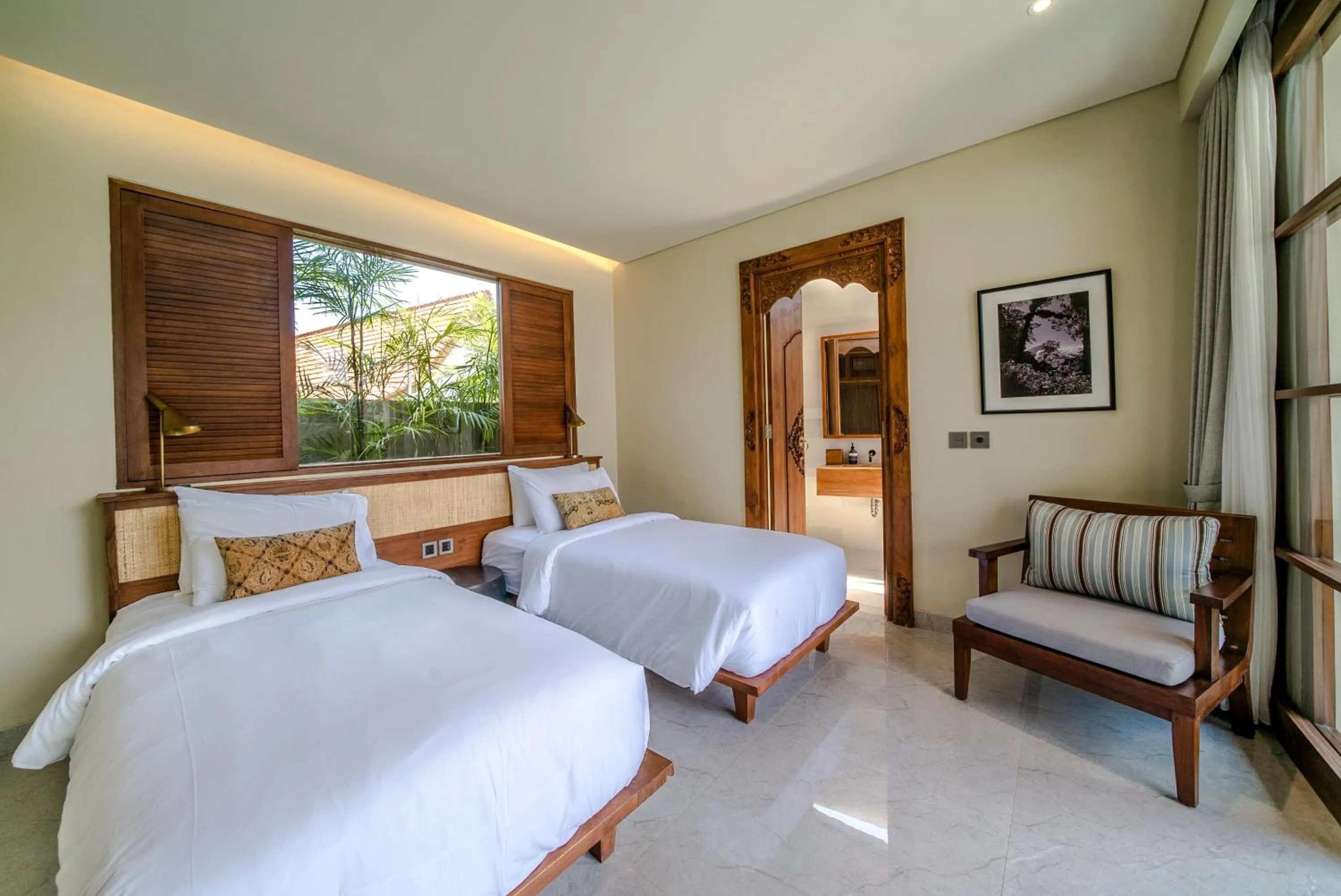 Bed in Villa Uma Berawa