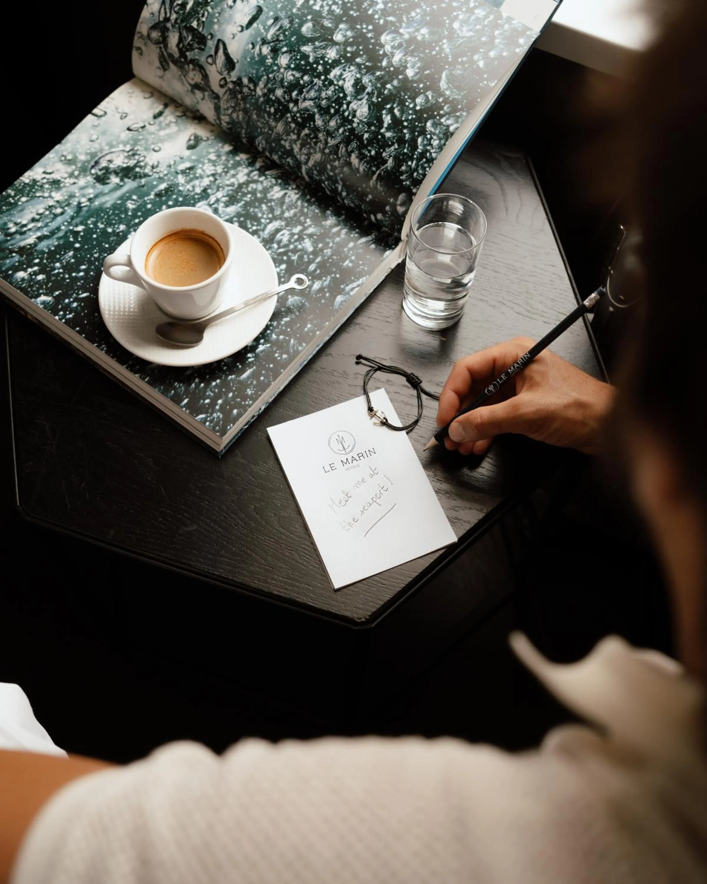 Coffee/tea facilities in Le Marin Hotel Rotterdam City - Handwritten Collection