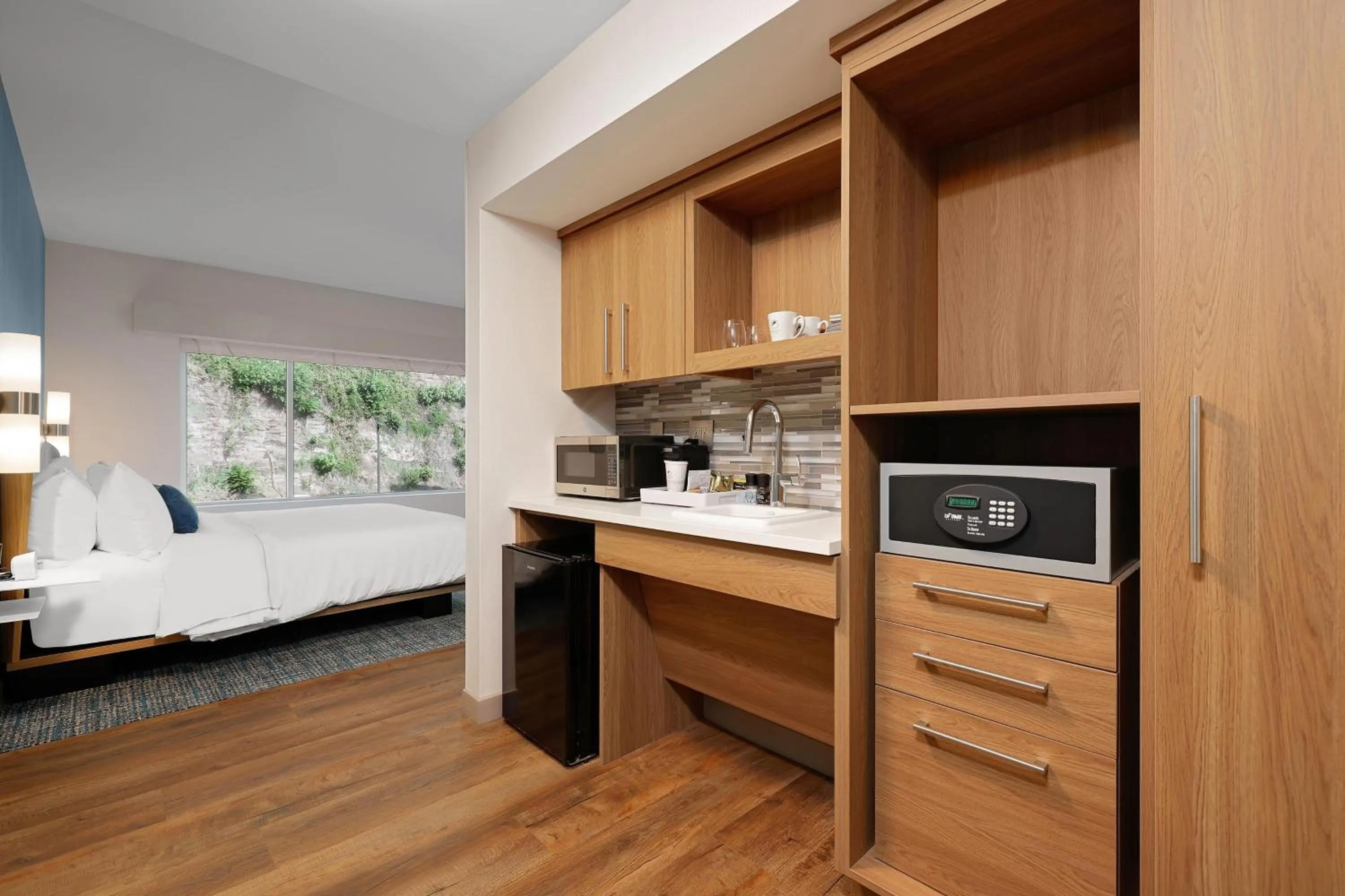 Photo of the whole room in Element New York Wood Ridge