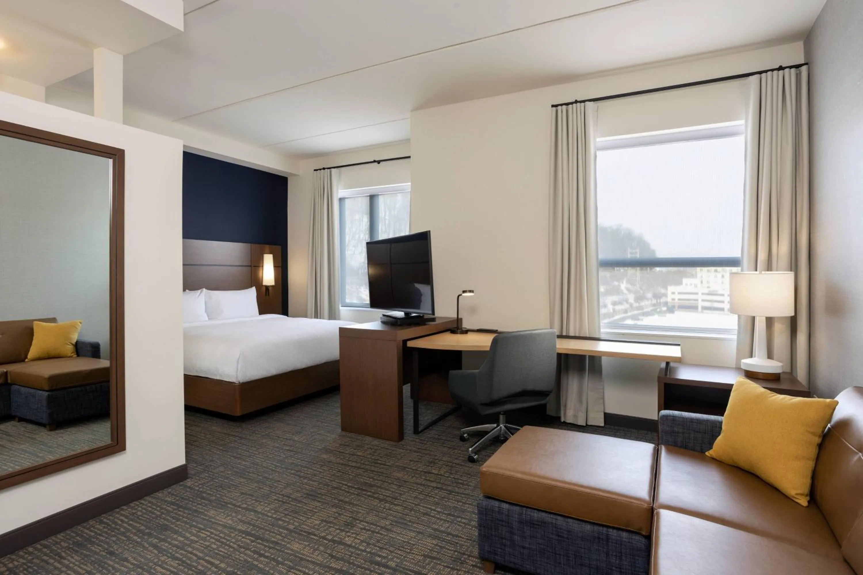 Bedroom, Bed in Residence Inn By Marriott Philadelphia Bala Cynwyd