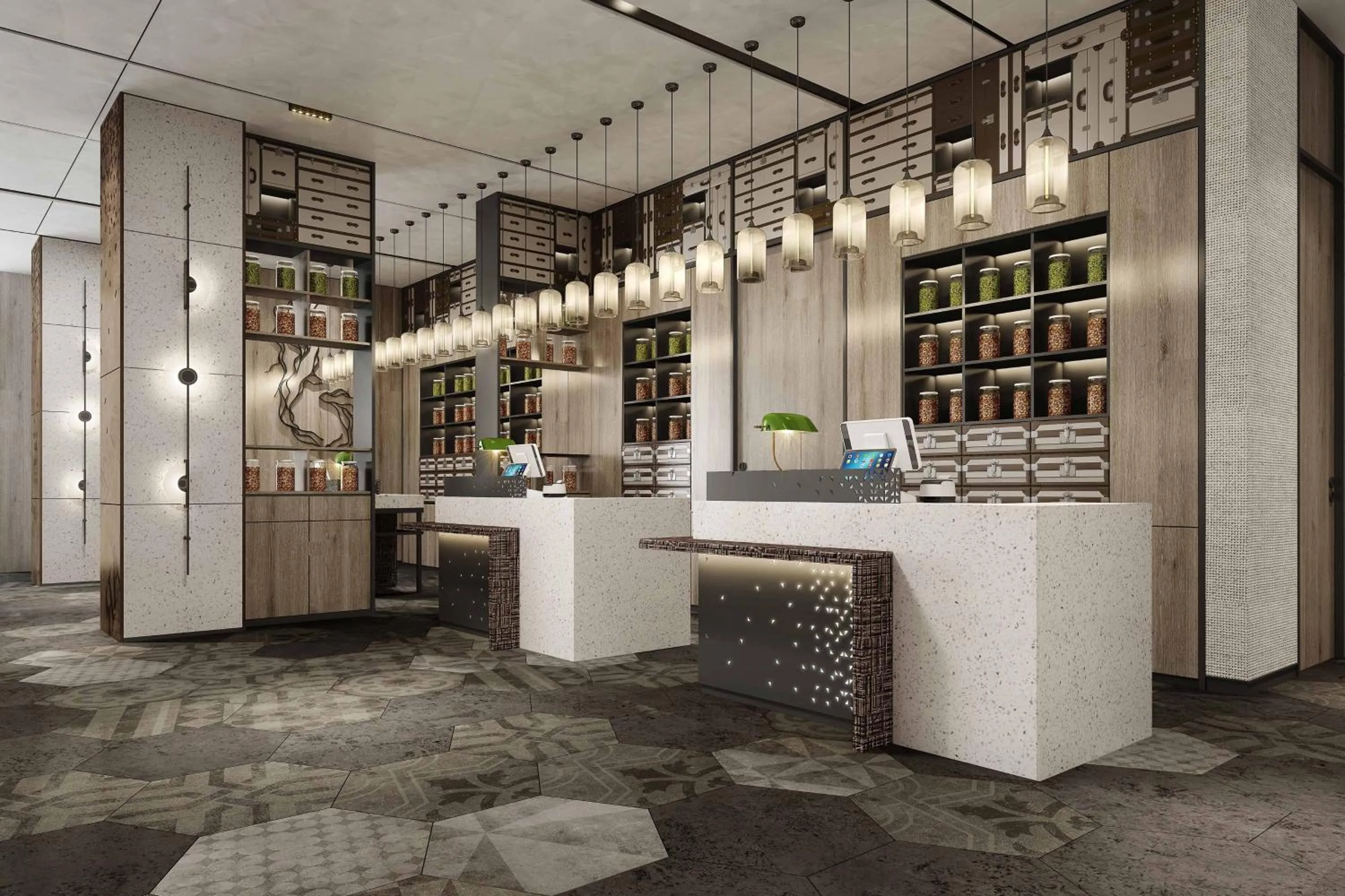 Lobby or reception in Four Points by Sheraton Shanghai Hongqiao