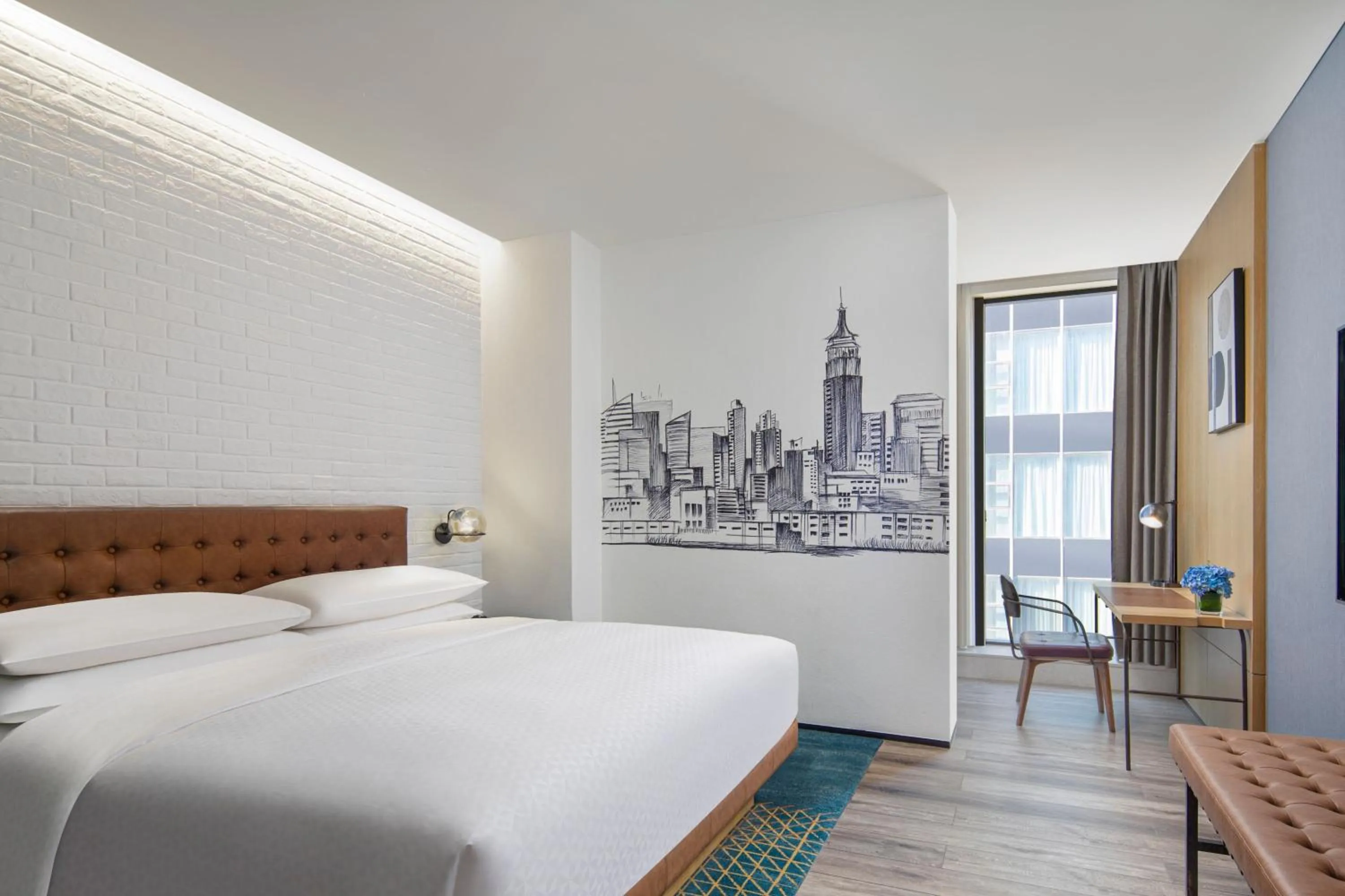 Photo of the whole room in Four Points by Sheraton Shanghai Hongqiao