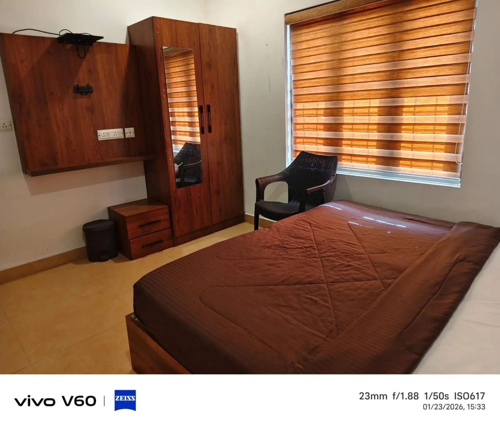 Bed in Vagamon Hill Chimes