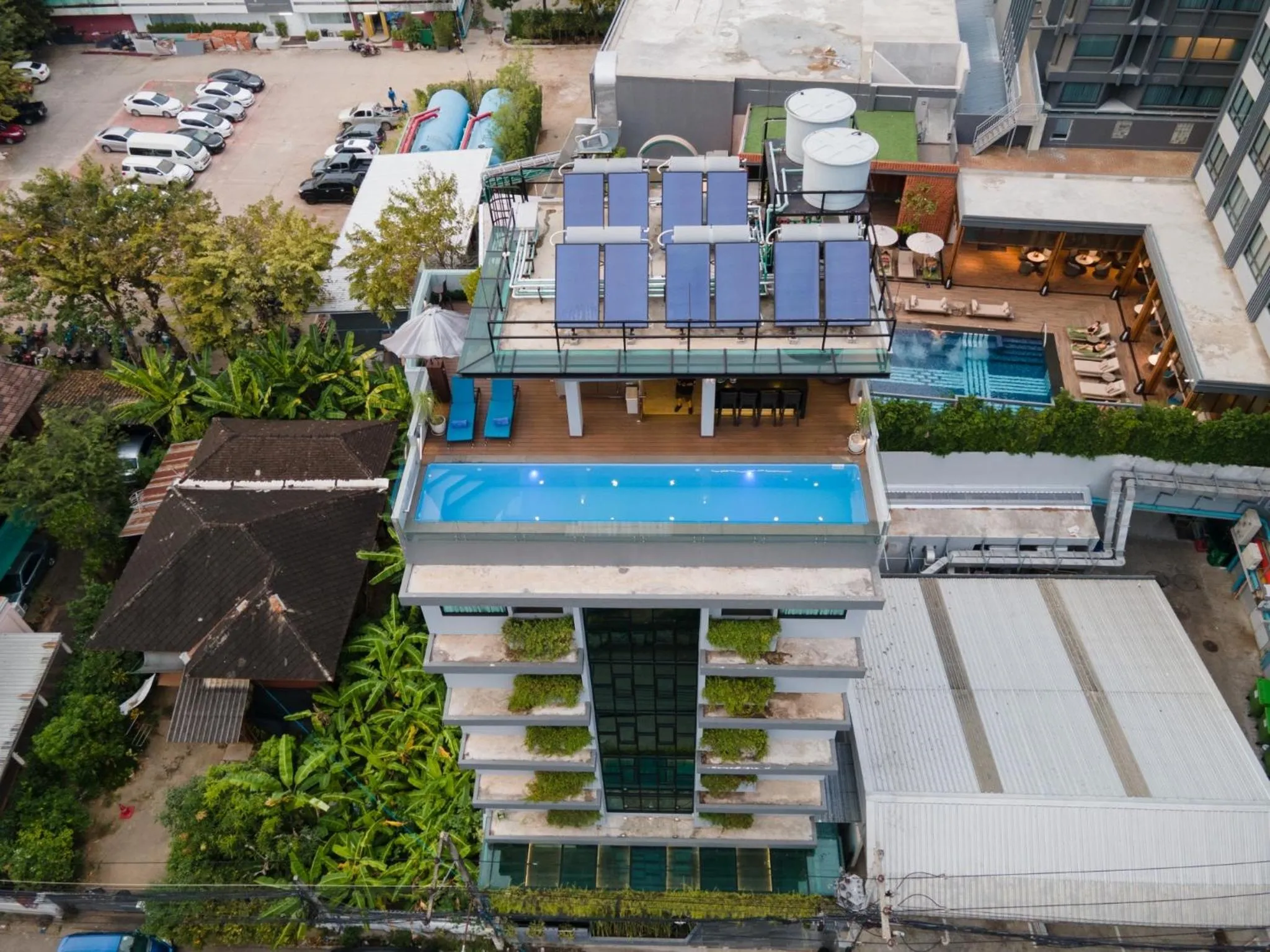 Swimming pool in Ama's House Luxury Boutique Hotel