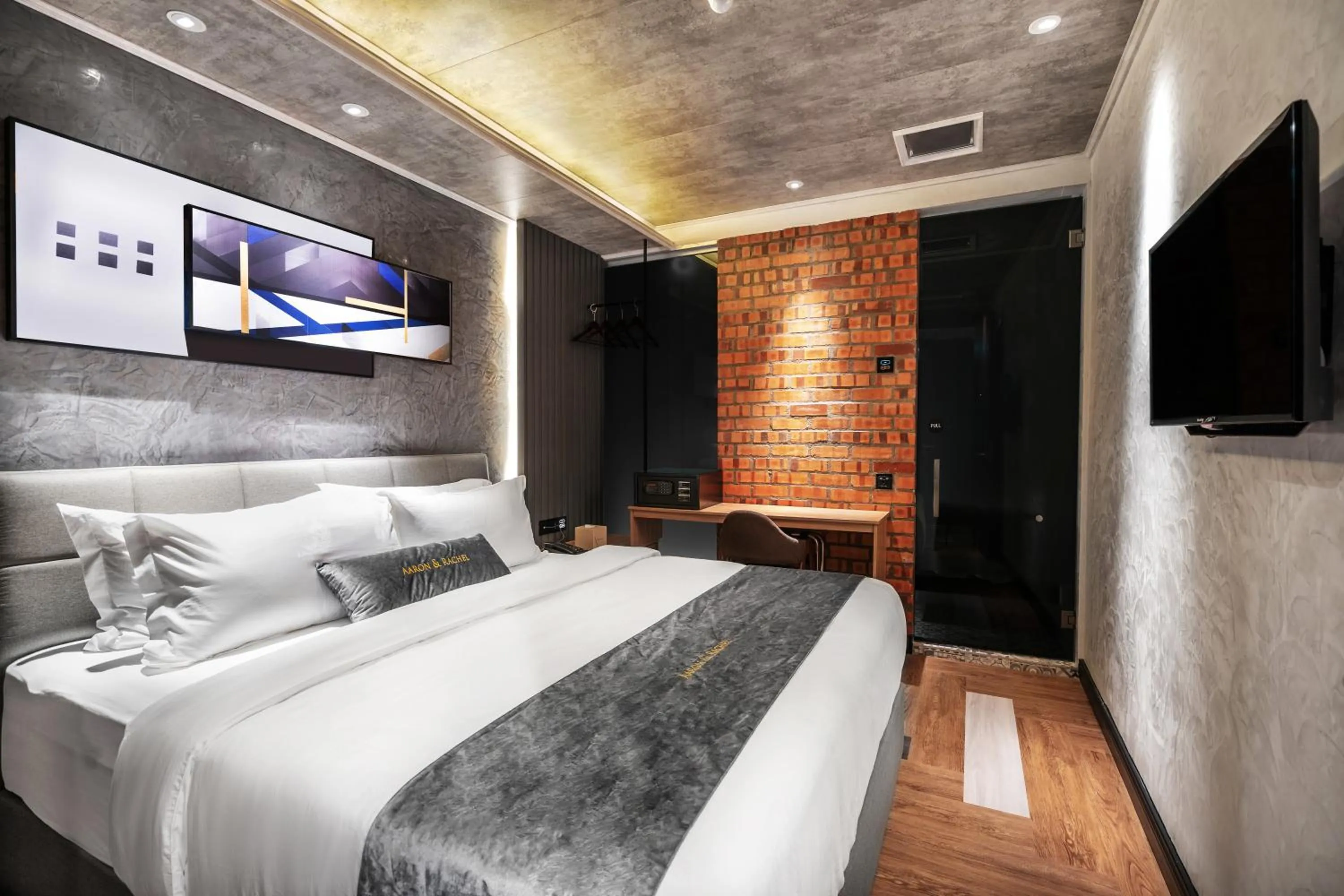 Bed in A&R Urban Hotel