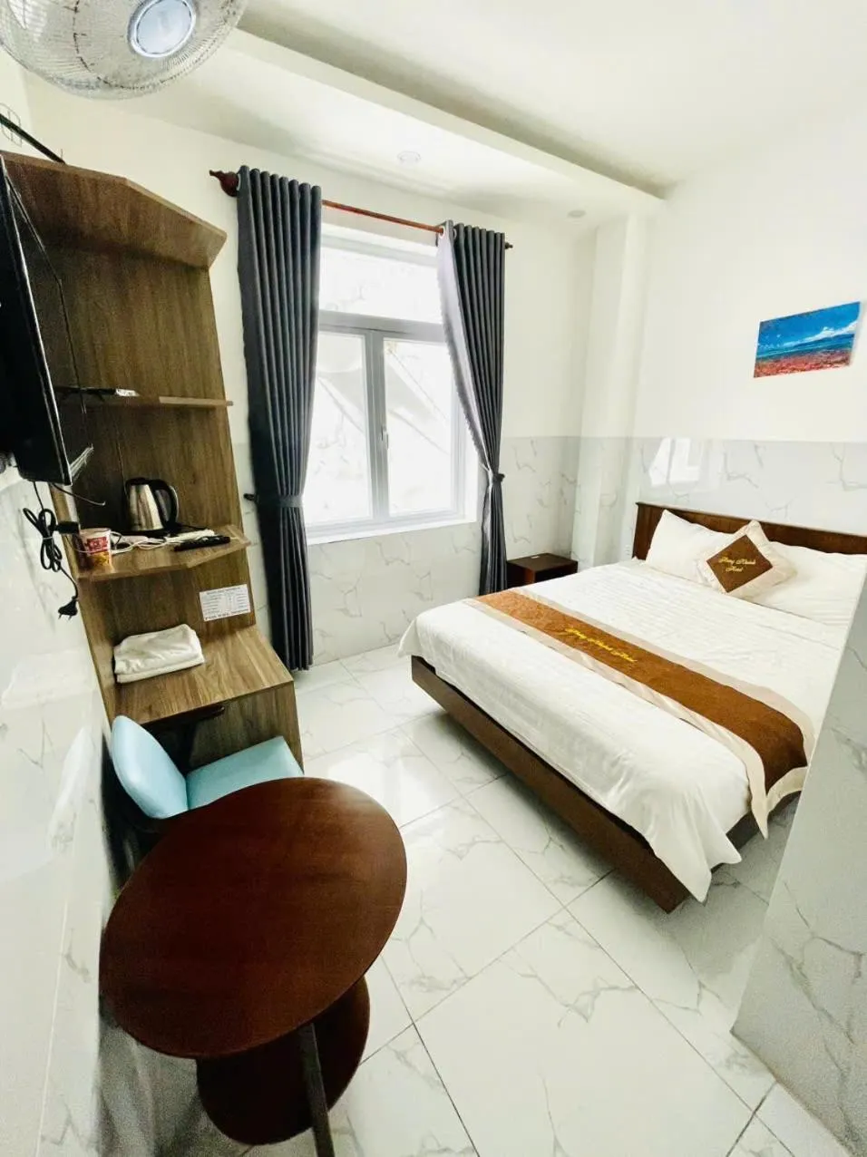 Bed in Hưng Khánh Hotel