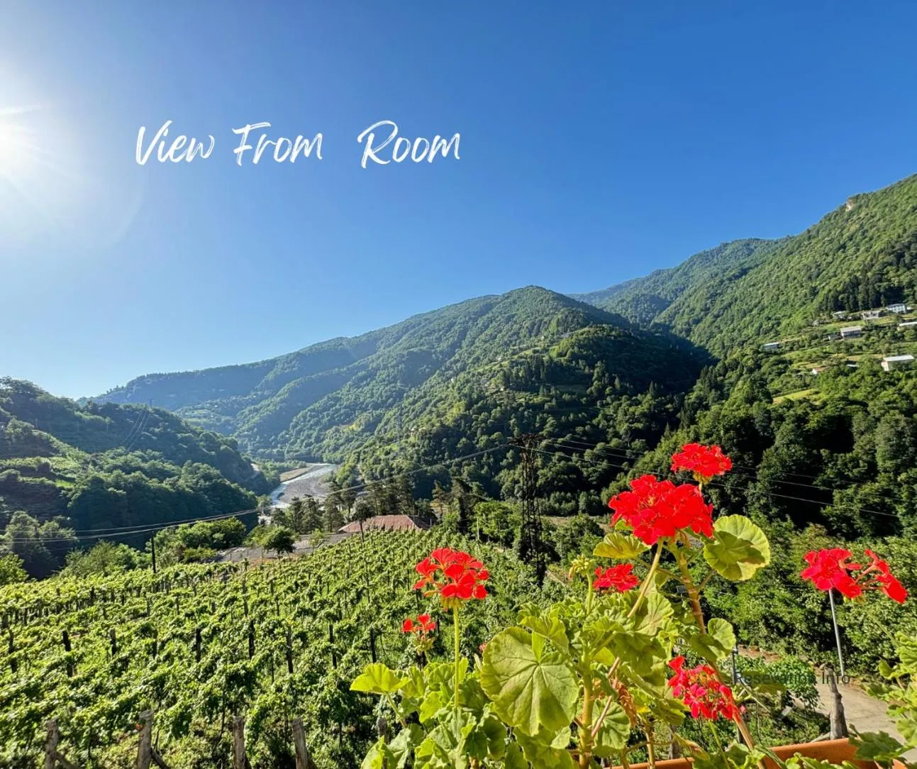 Property building in Hotel Chateau Iveri