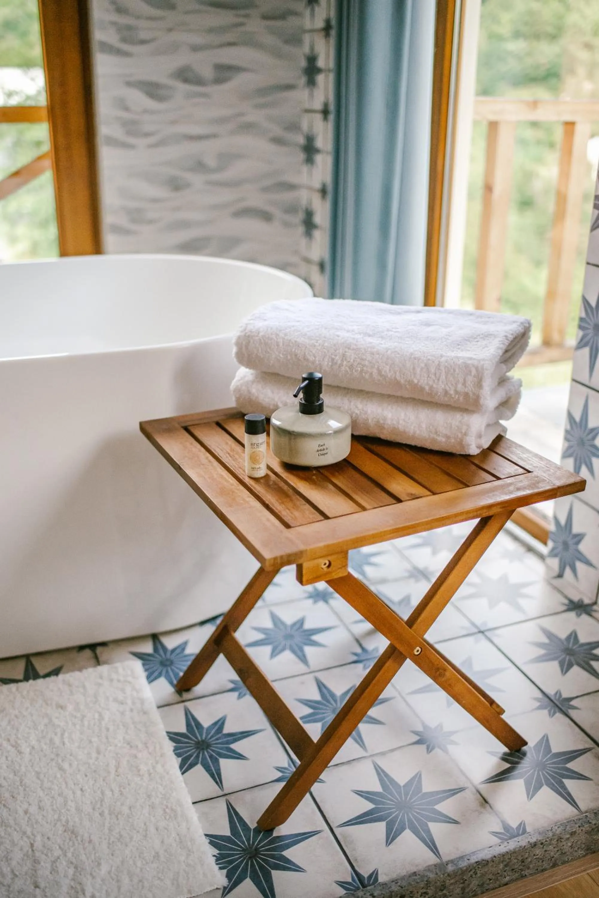 Bath in Hotel Chateau Iveri