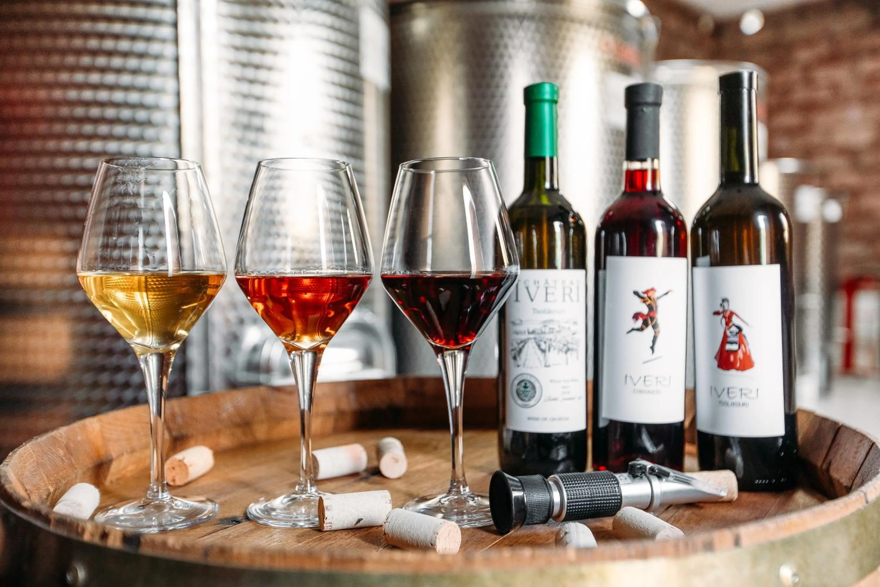 Drinks in Hotel Chateau Iveri